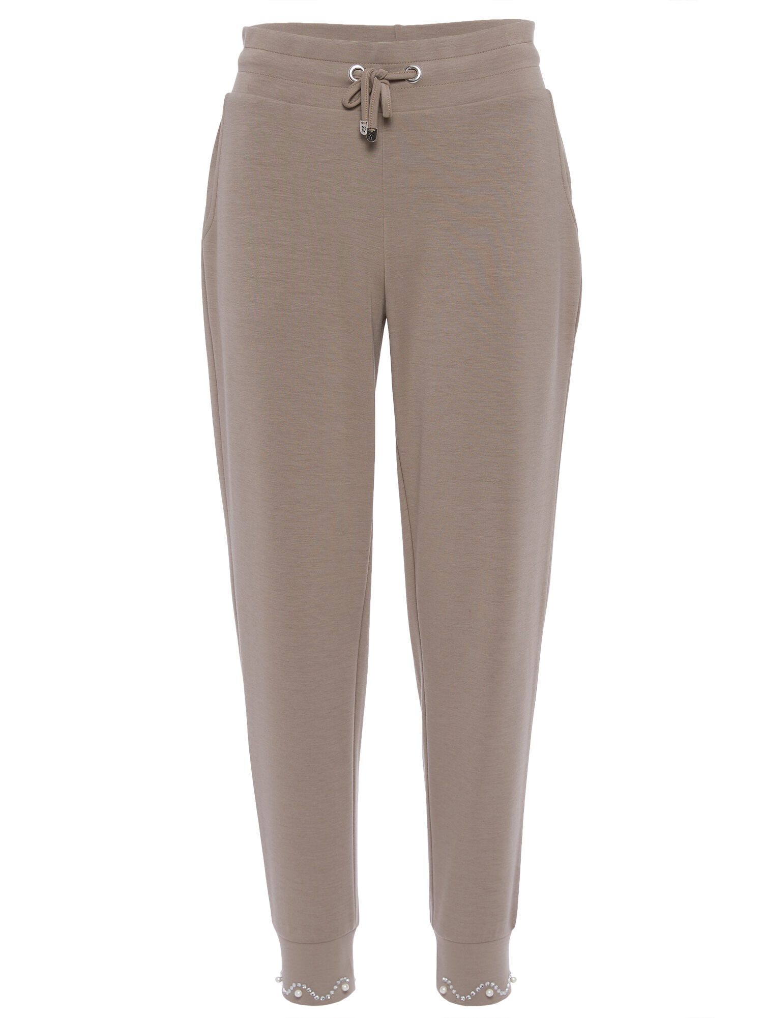 MONACO blue WEEKEND Jogger Pants Sweathose Figurumspielend mit Perleneinsat günstig online kaufen