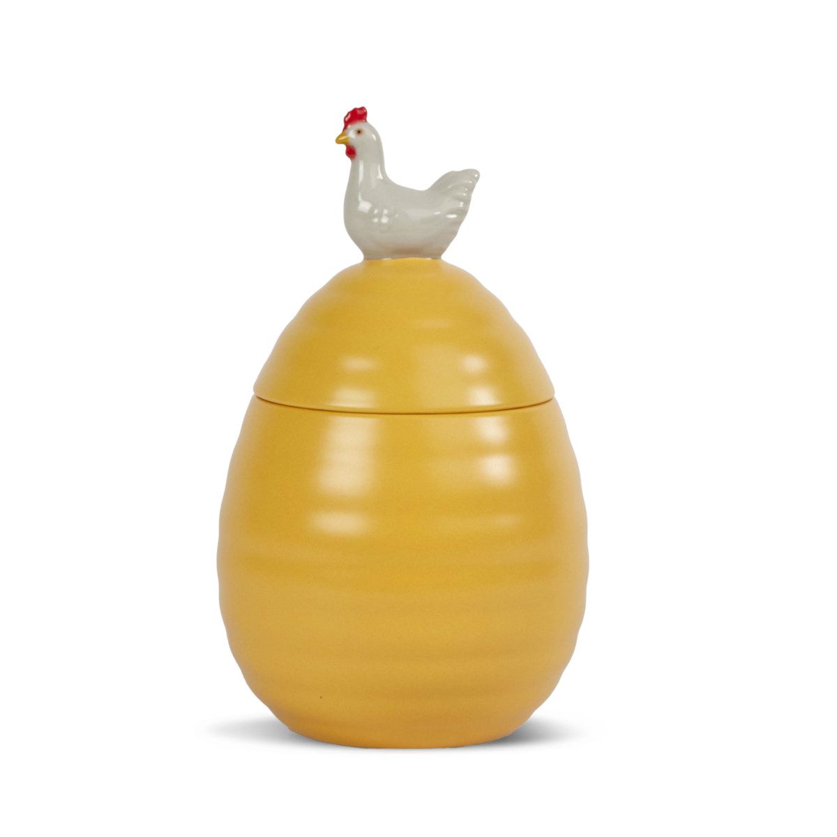 sagaform Keksdose Ostern Dose ELLEN Ei mit Huhn, Steinzeug