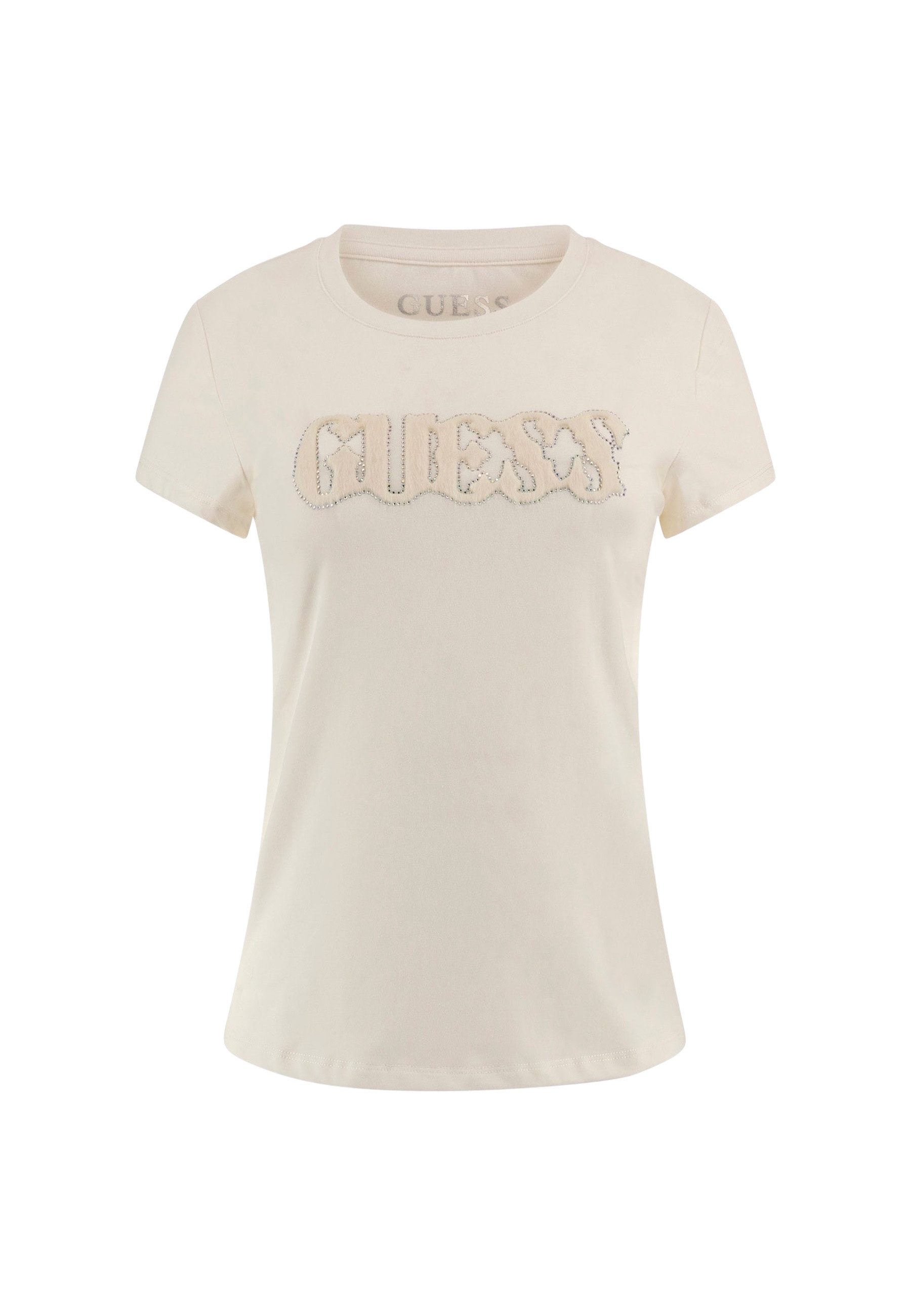 Guess T-Shirt T-Shirt PONY HAIR LOGO günstig online kaufen