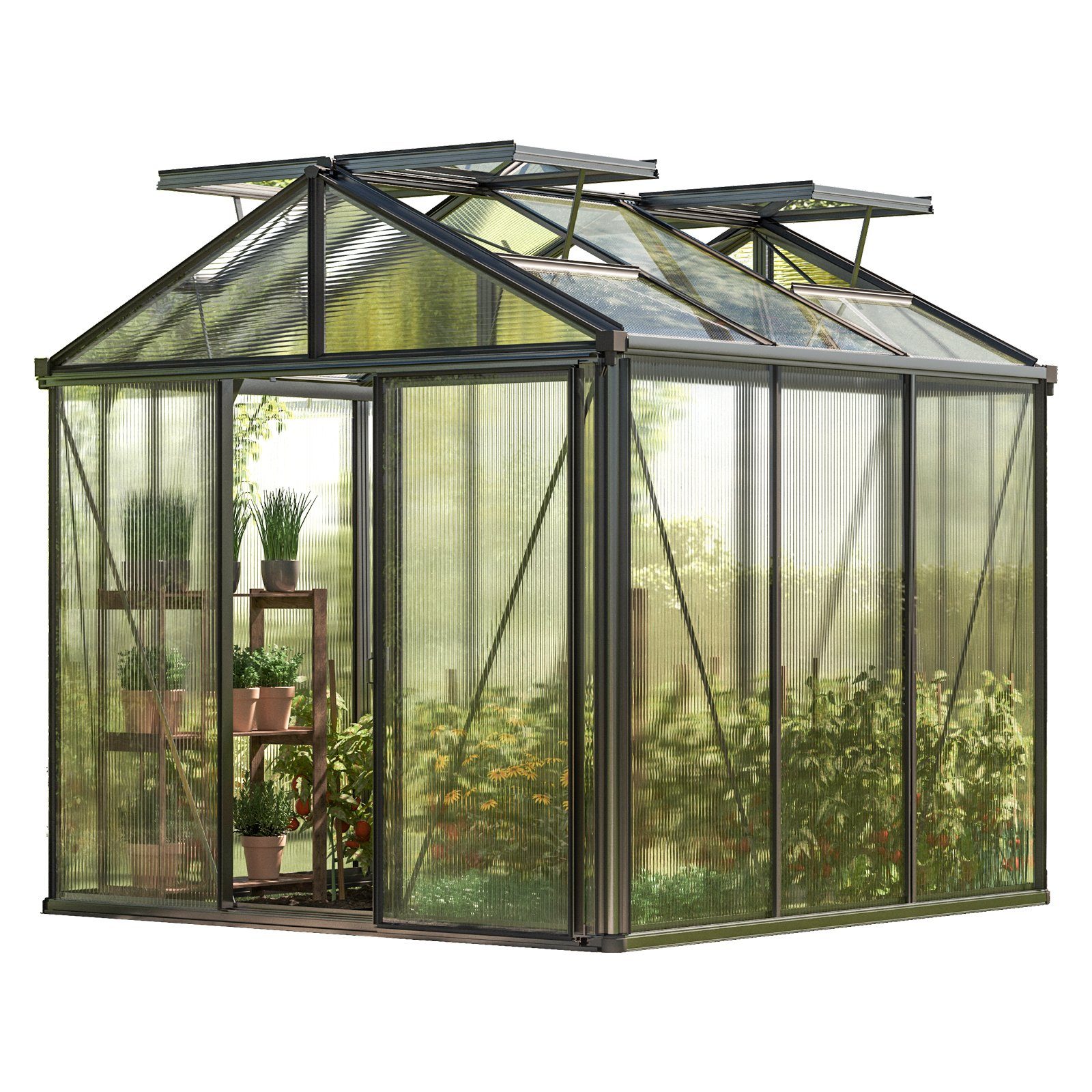 GFP Gewächshaus Diamas 21 Light Farbe günstig online kaufen