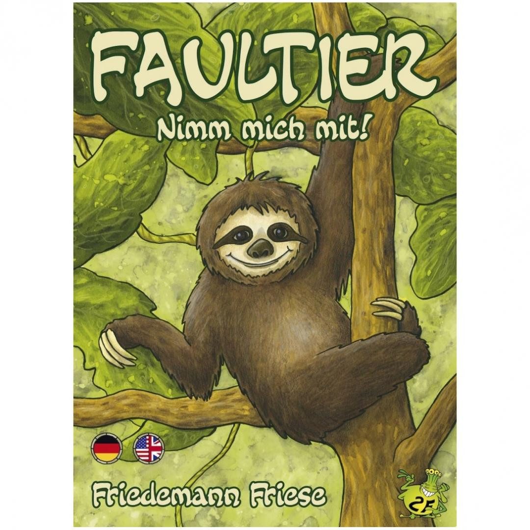 2F-Spiele Spiel, Faultier - DE/EN