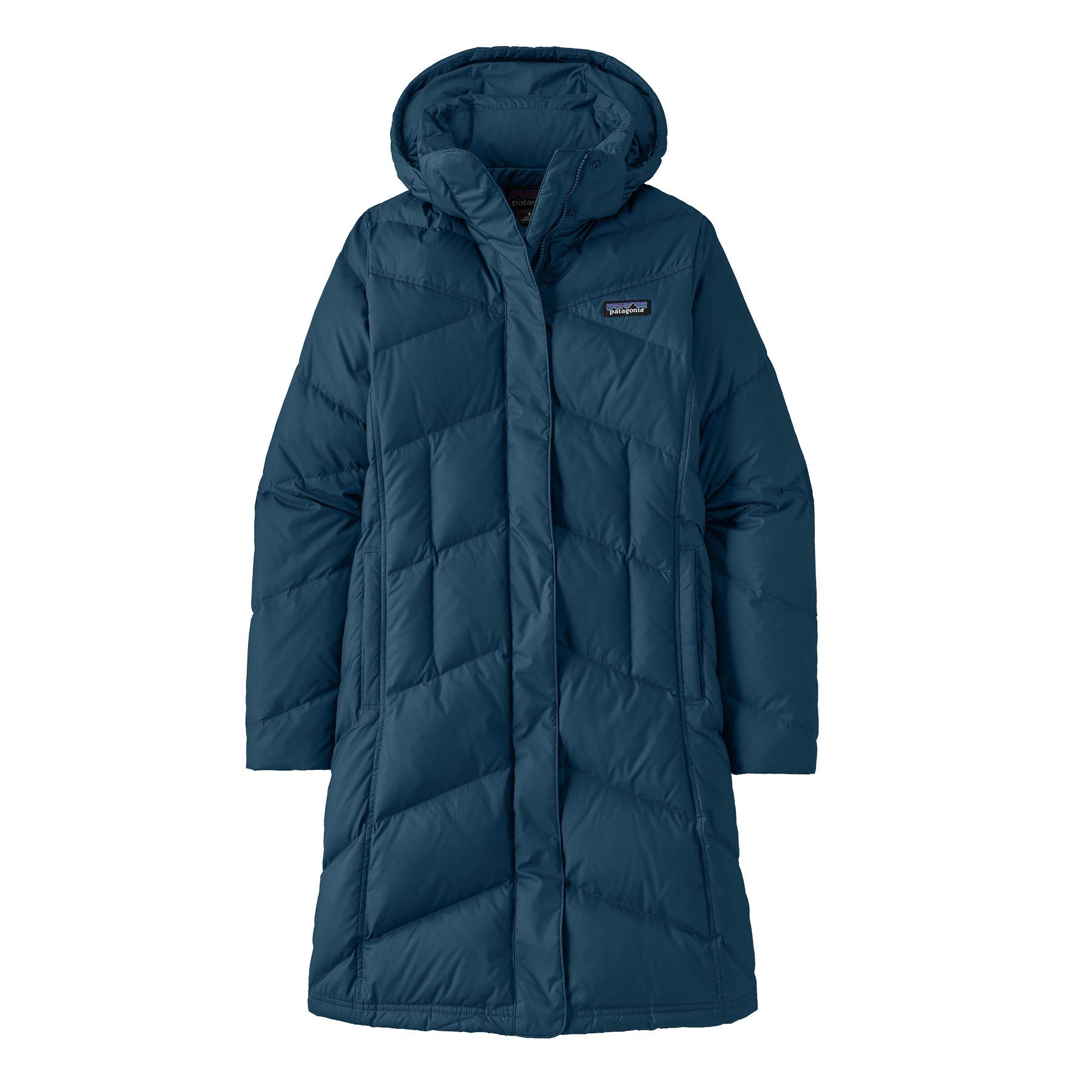 Patagonia With Parka Patagonia Damen lagom Daunenmantel It Down blue Winterjacke