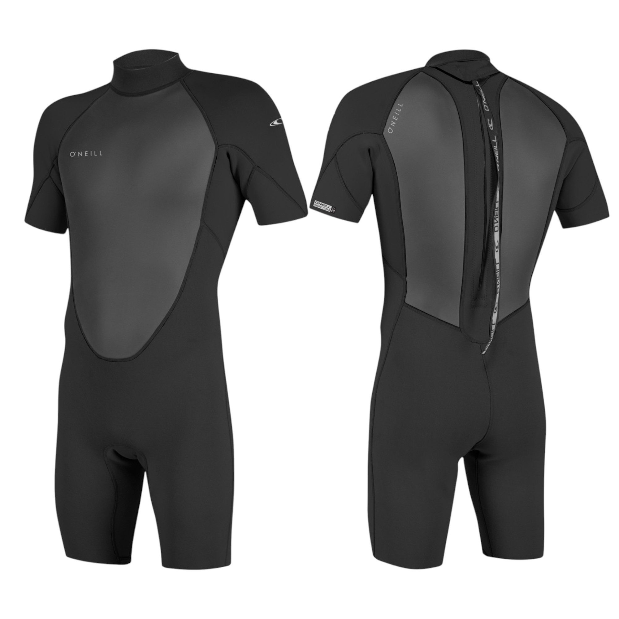 O'Neill Neoprenanzug O'NEILL REACTOR-2 Neoprenanzug Herren 2mm Shorty Wetsuit Backzip