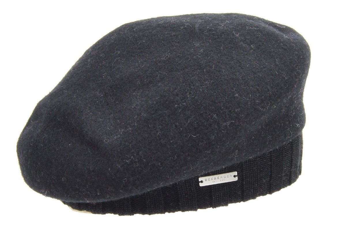 Seeberger Baskenmütze Walk Baskenmütze mit Strickbund 18055-0 günstig online kaufen