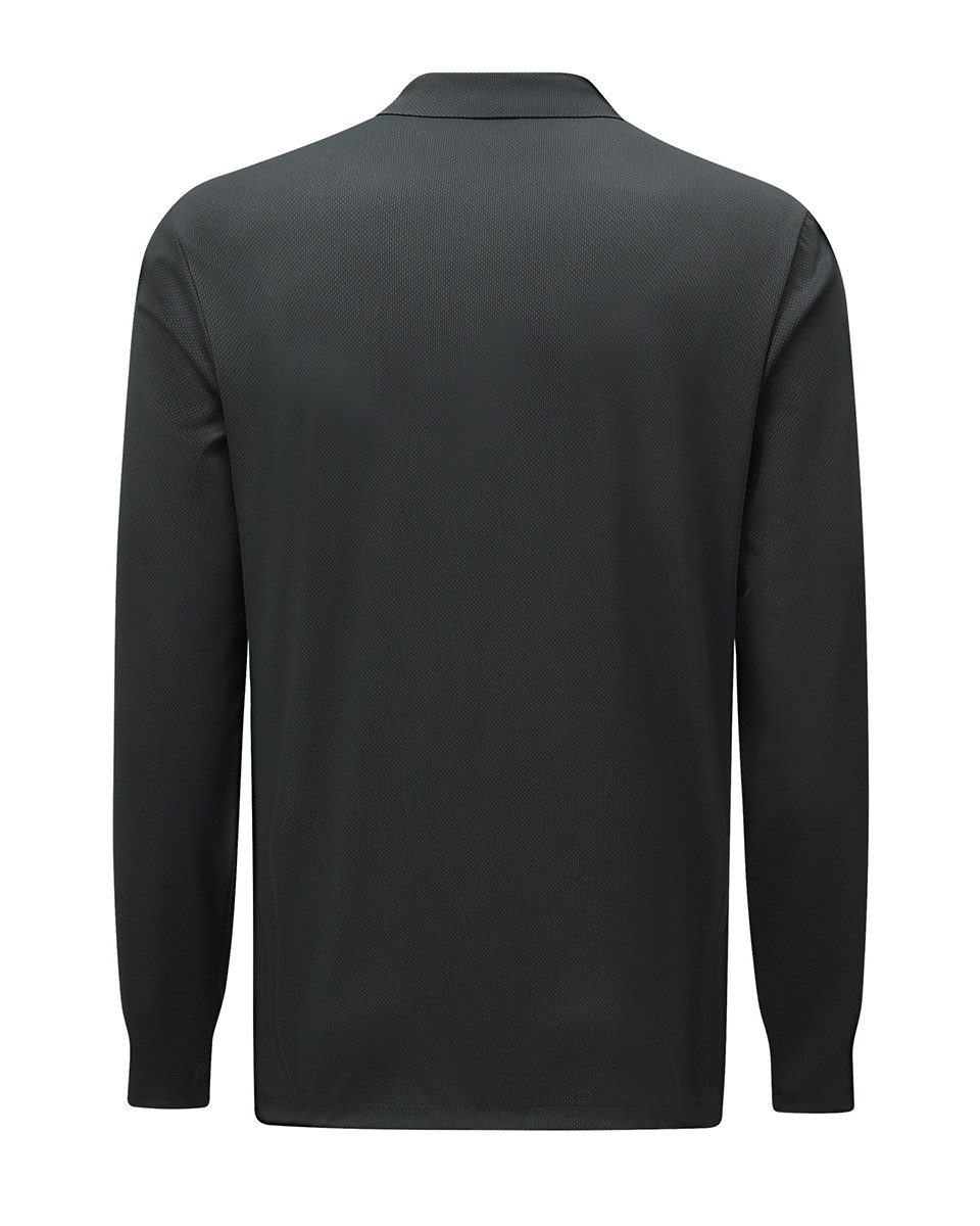 Allthemen Langarm-Poloshirt Langarm-Poloshirt mit Polokragen Herren Busines günstig online kaufen