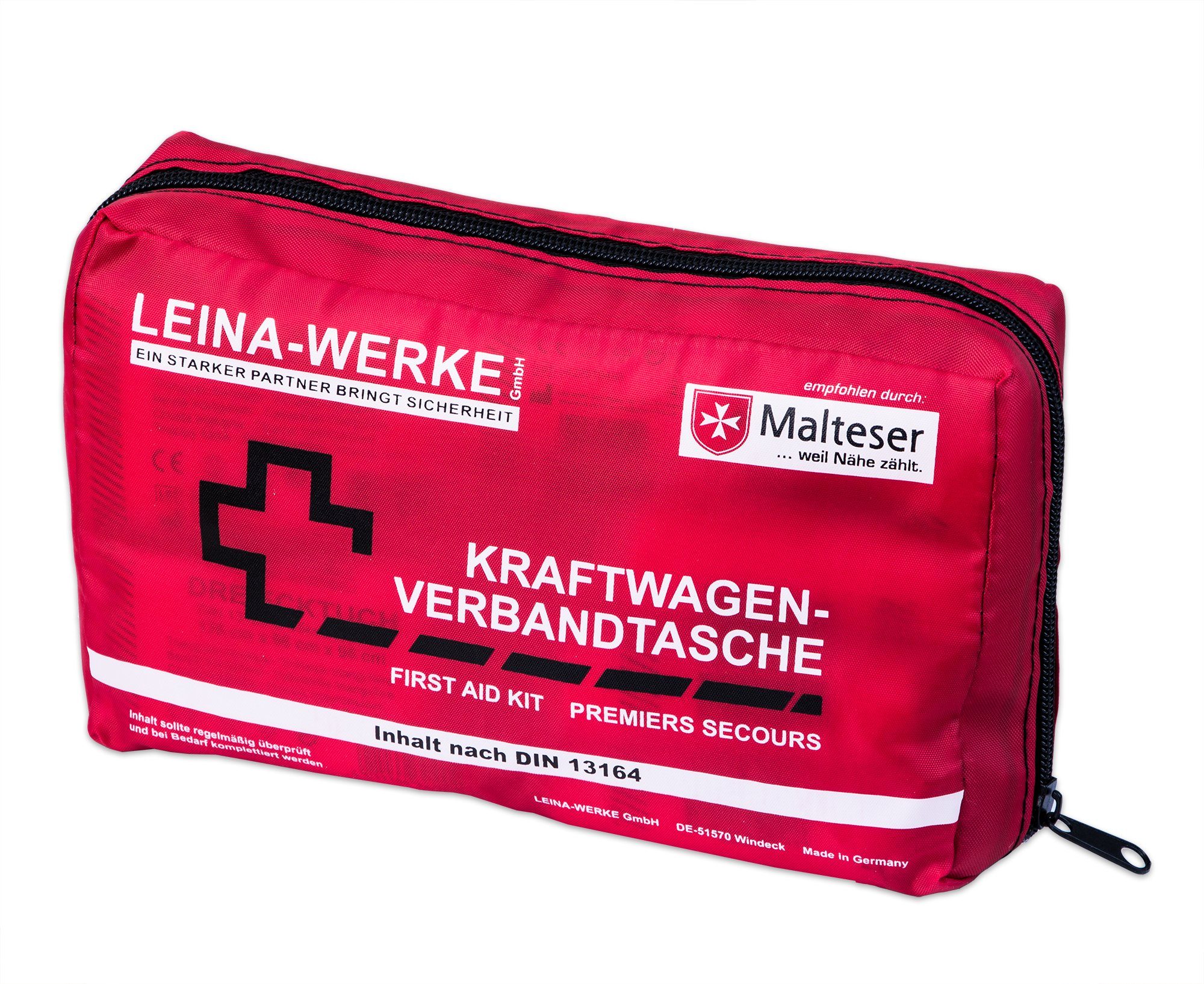 Leina Arzttasche »KFZ Verbandtasche Verbandskasten für Auto PKW Erste Hilfe  Set DIN 13164 schwarz« online kaufen | OTTO