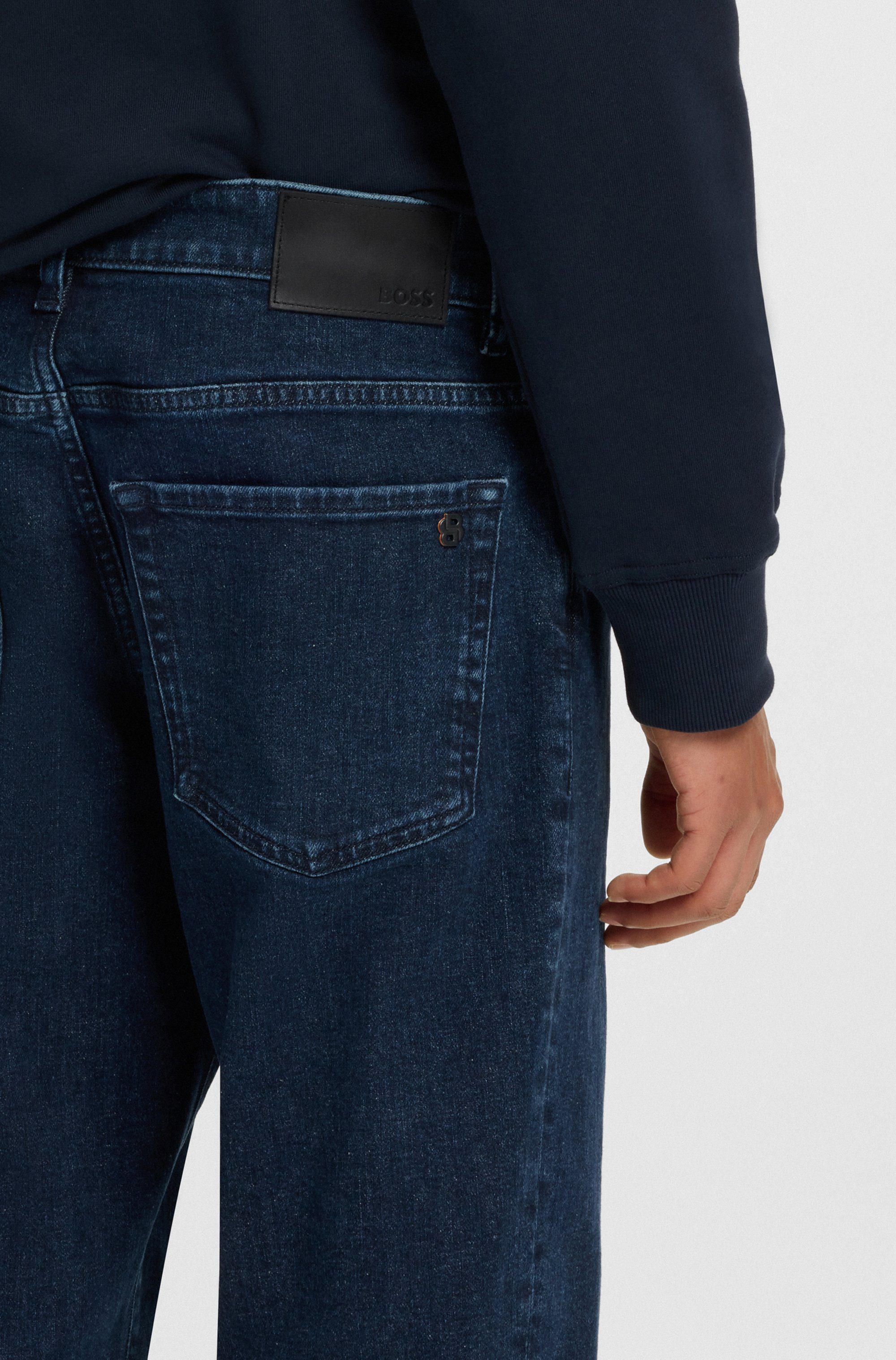 BOSS ORANGE Regular-fit-Jeans Re Maine in dezenter Waschung