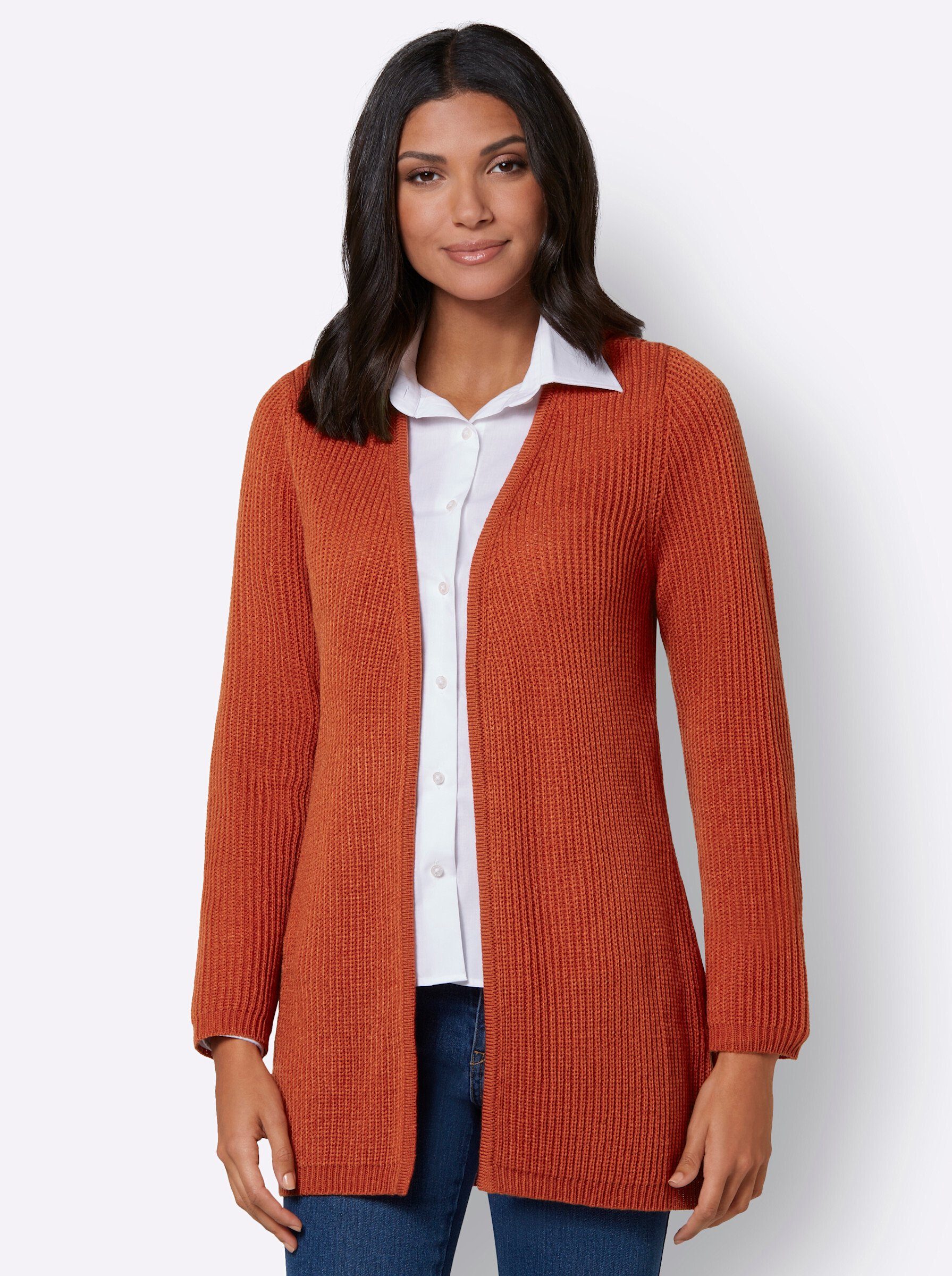 Sieh an! Strickjacke