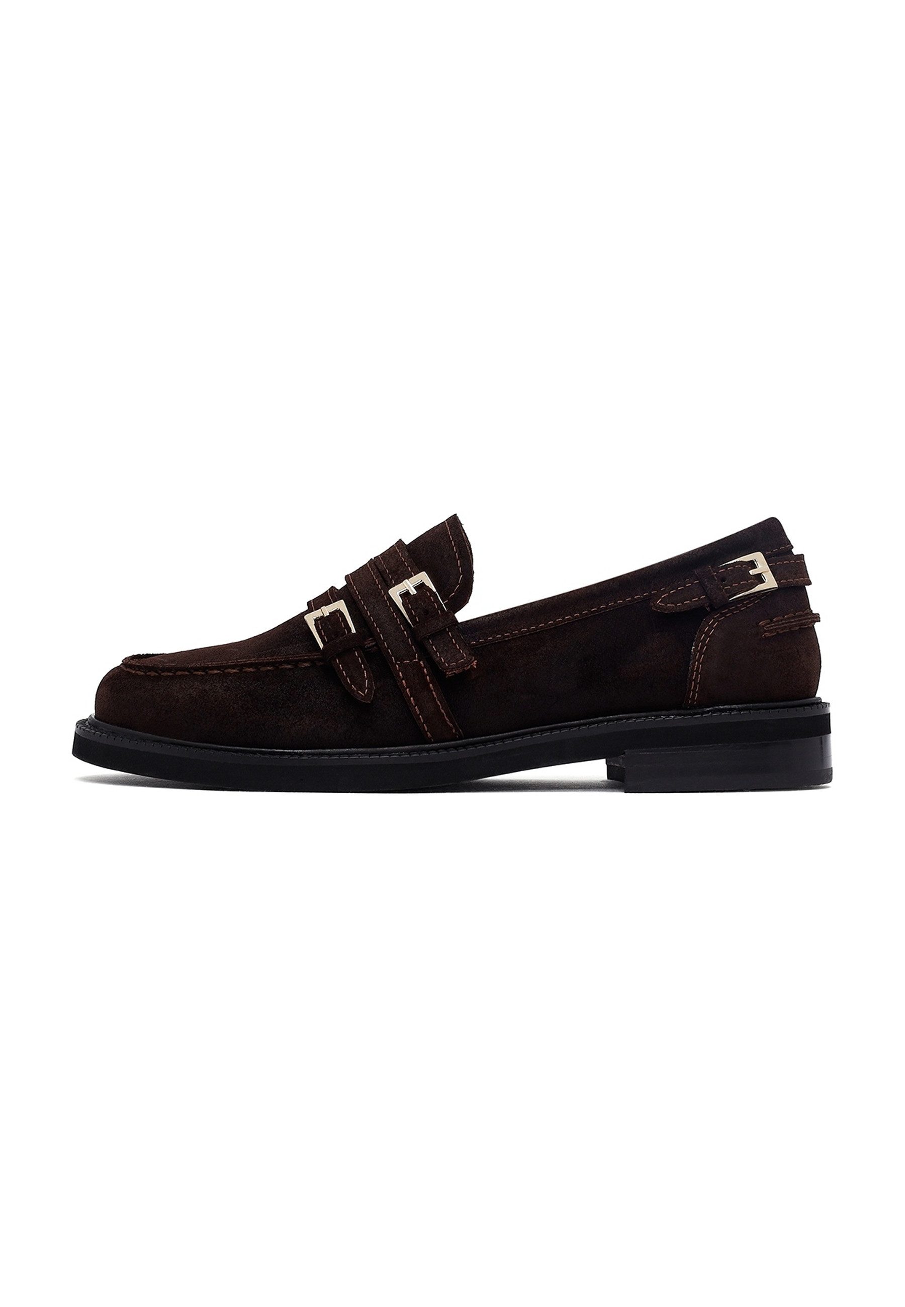 Derimod Leder Schnallenloafer Loafer