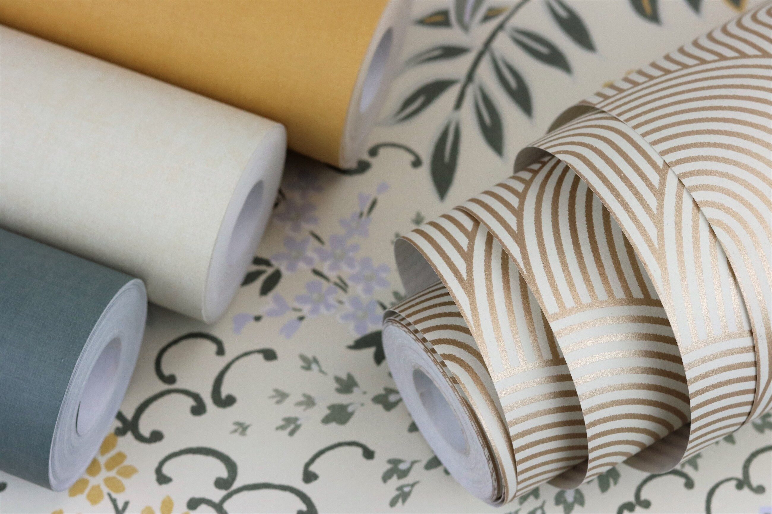 Rasch Vliestapete, strukturiert, (1 St)