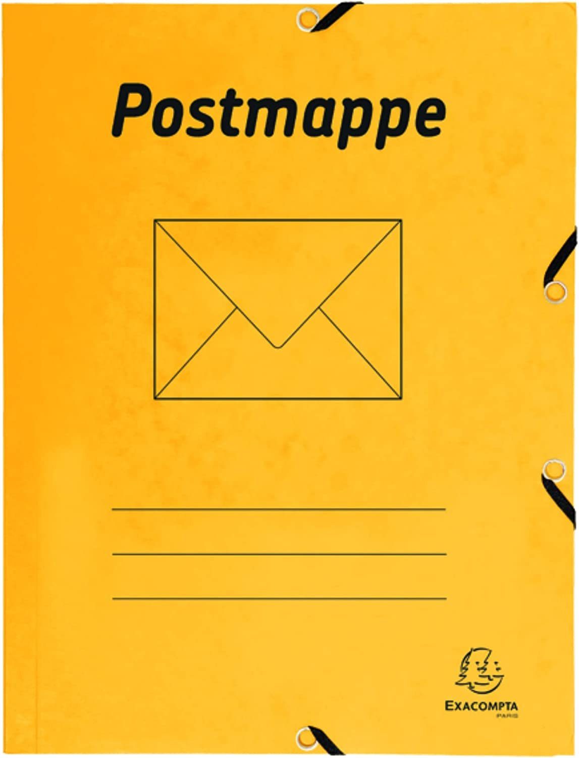 A4 EXACOMPTA gelb Postmappe Organisationsmappe ExaClair