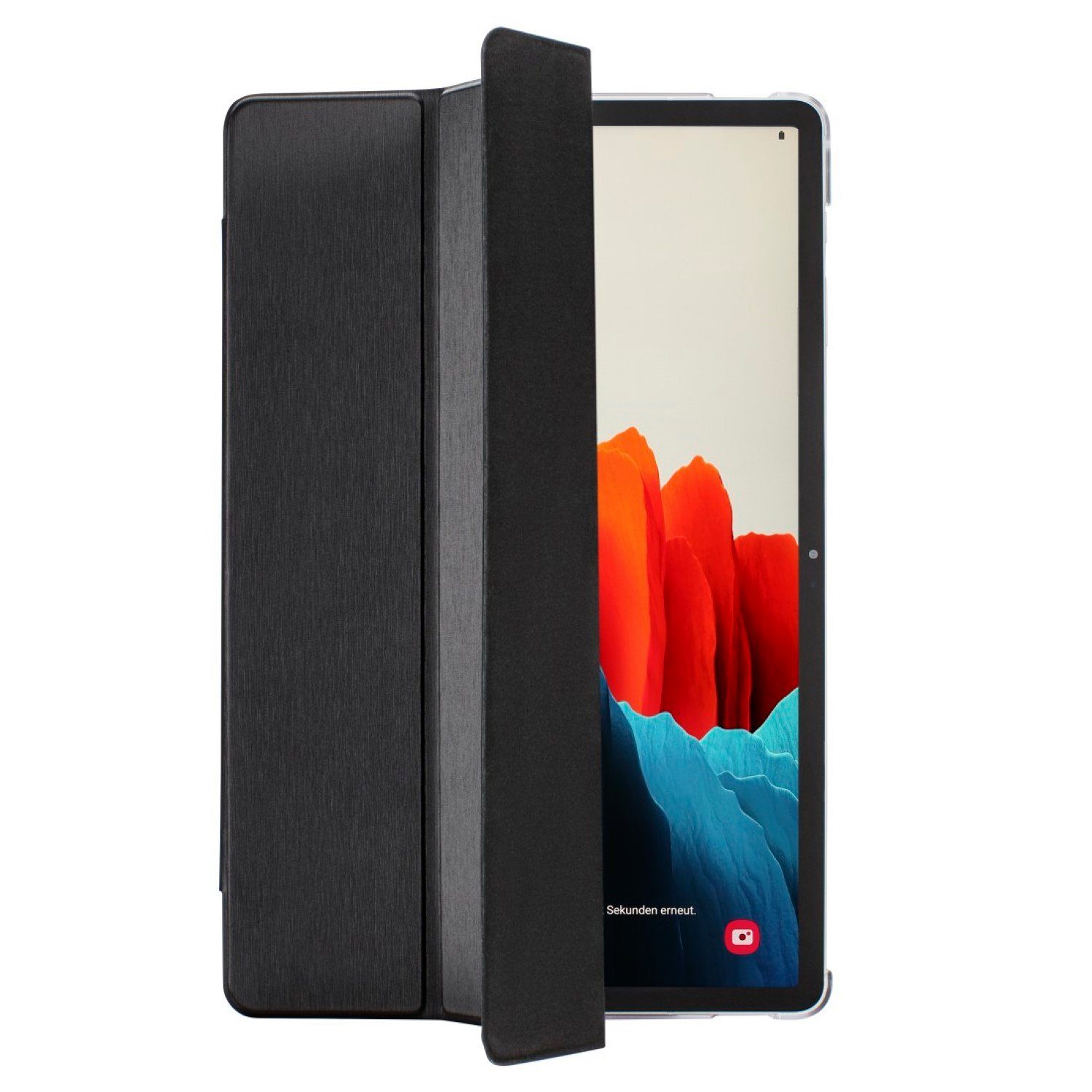 Hama Tablet-Hülle Smart Case Fold Clear Tasche Cover Hülle Black, Aussparung für S-Pen, für Samsung Galaxy Tab S8 2022 / S7 2020 11"