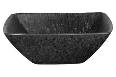 ASA SELECTION Dipschale GRANDE NERO, 10,5 x 10,5 cm, Schwarz, Glasiert, Steingut, Spülmaschinengeeignet