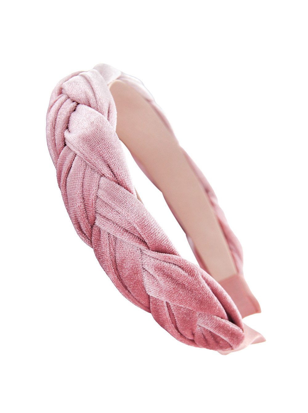 axy Haarreif Haarreif Samt Flechtoptik, Trachten geflochten Vintage Damen Haareifen Haarband