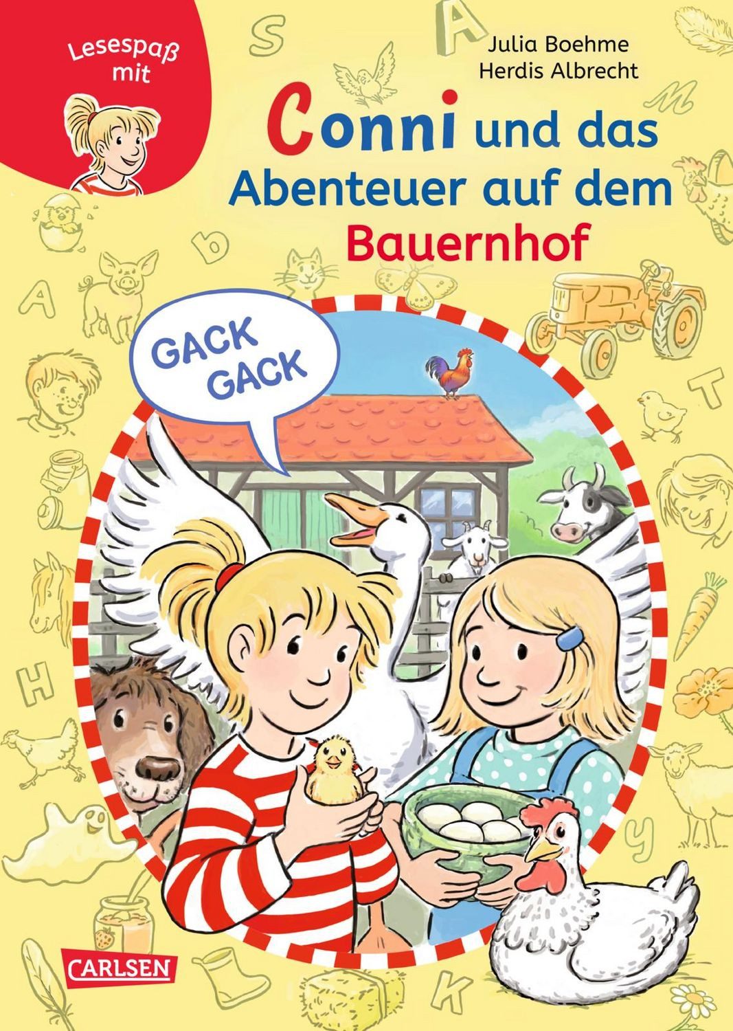 Lesen lernen mit Conni: Conni und das Abenteuer auf dem Bauernhof / Julia Boehme