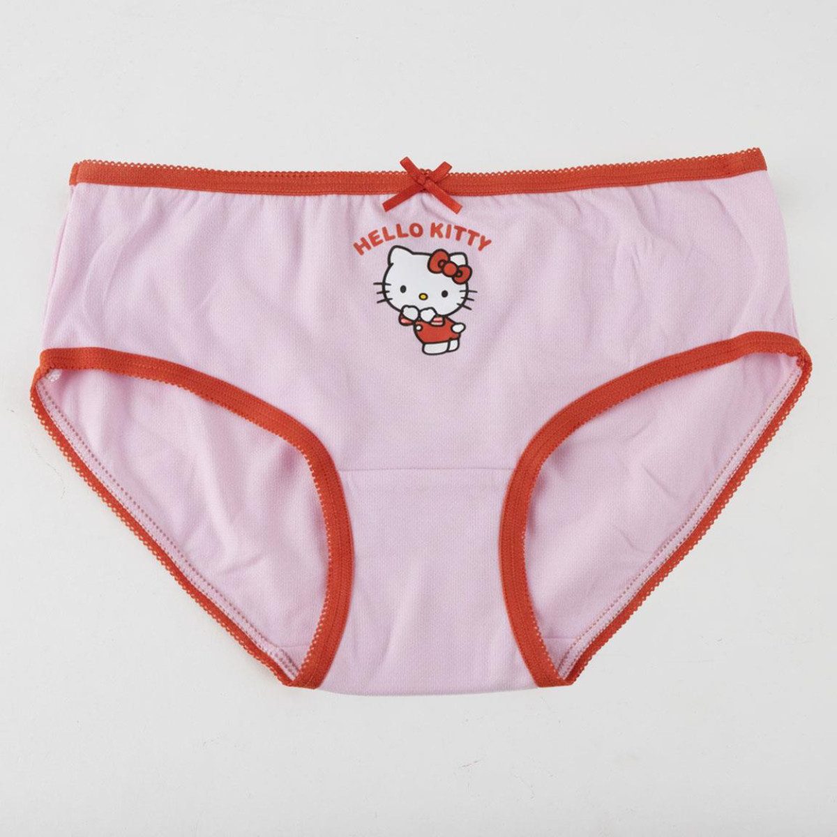 Hello Kitty Slip Kinder 5'Er Unterwäsche Set Mädchen 100% Baumwolle (5-St) – Bild 4 von 5
