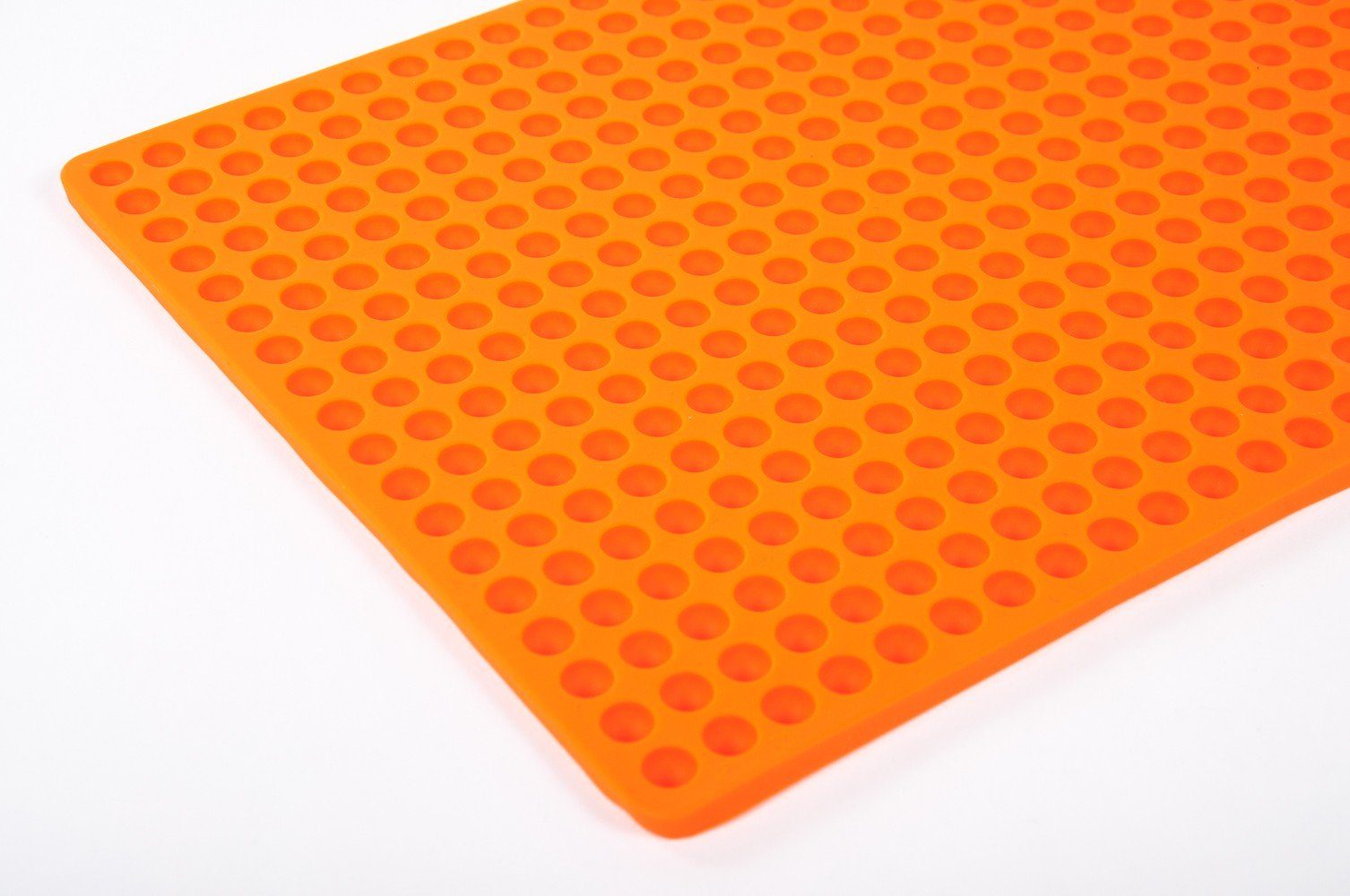 Backmatte Ausrollmatte Noppen 4er-Set BURI Dauerbackmatte mit Unte, Silikon Backunterlage Silikon