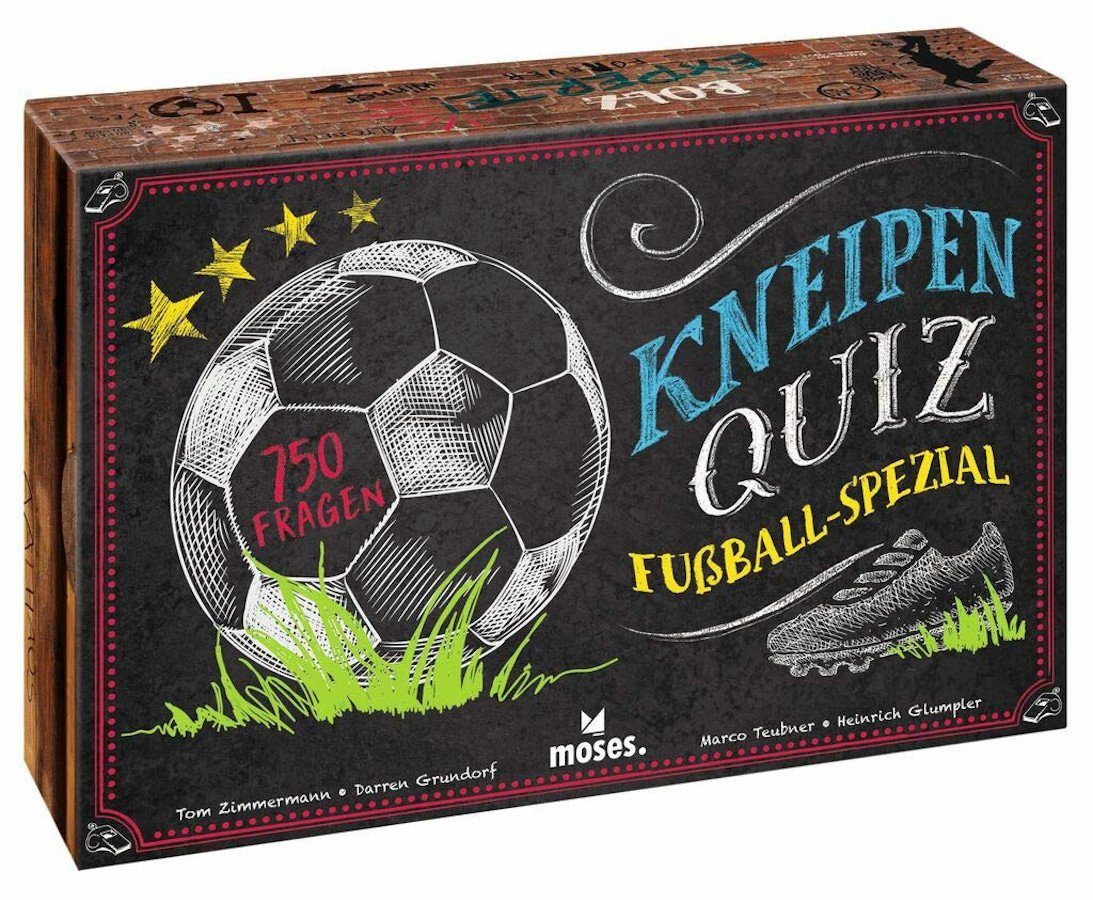 moses Spiel Kneipen Quiz - Fußball-Spezial, Wissenspiel