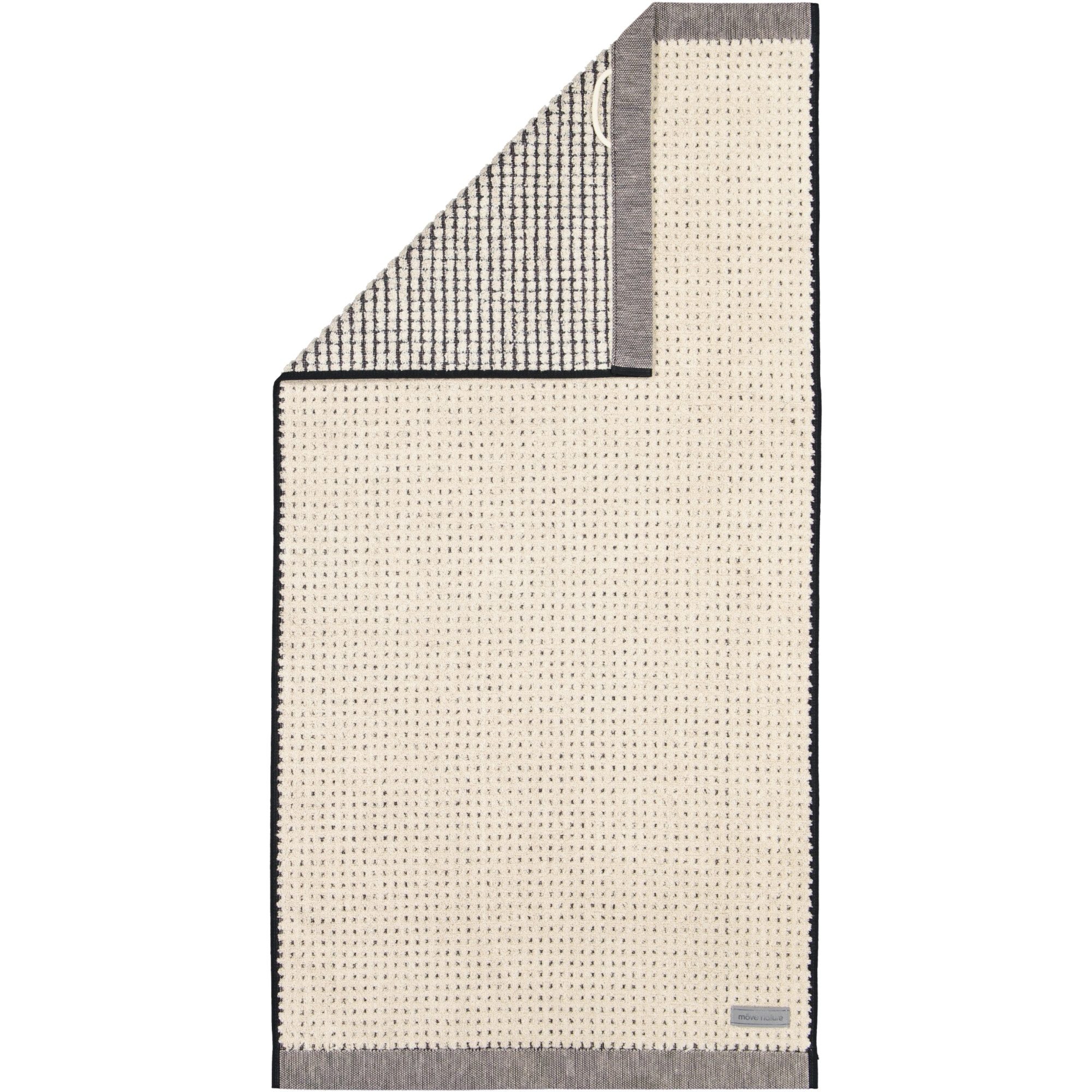 Möve Saunatuch Eden Piquee Struktur Pique, 90% Baumwolle, 10% Leinen (1-St)