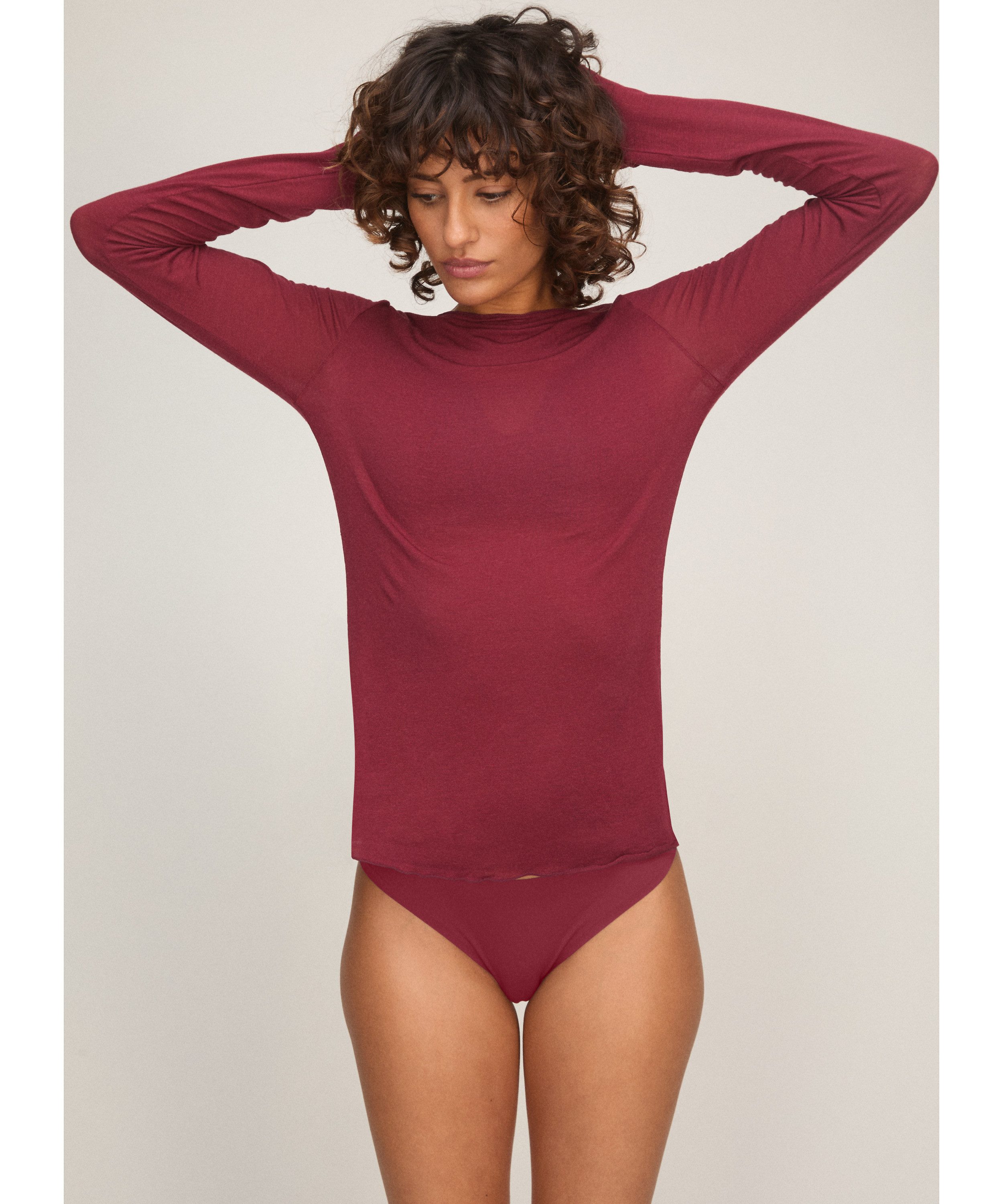 Hunkemöller Pyjama super soft Boatneck shirt with Cashmere