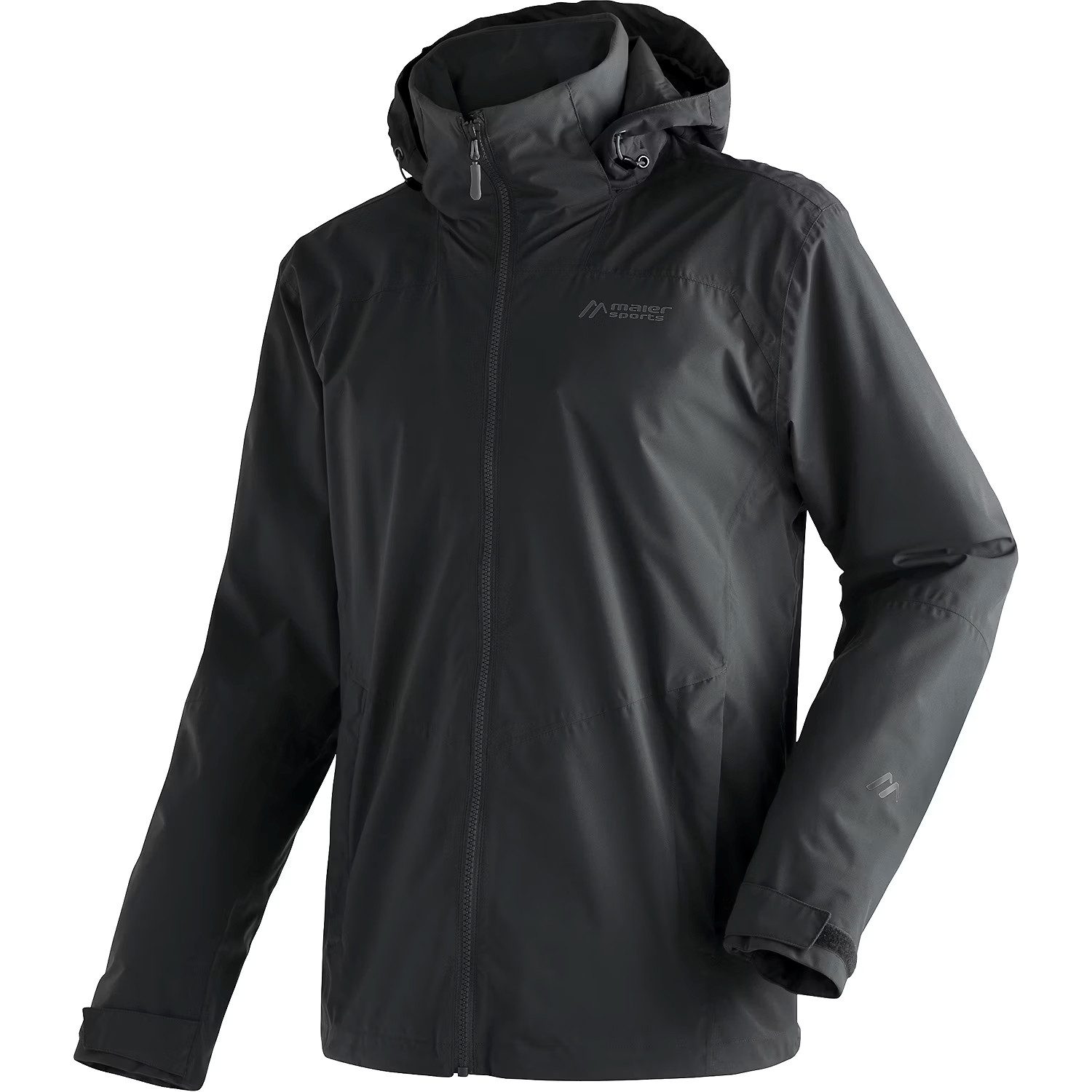 Maier Sports Outdoorjacke Metor rec M CS Hinkingjacke, Funktionsjacke abnehmbare Kapuze