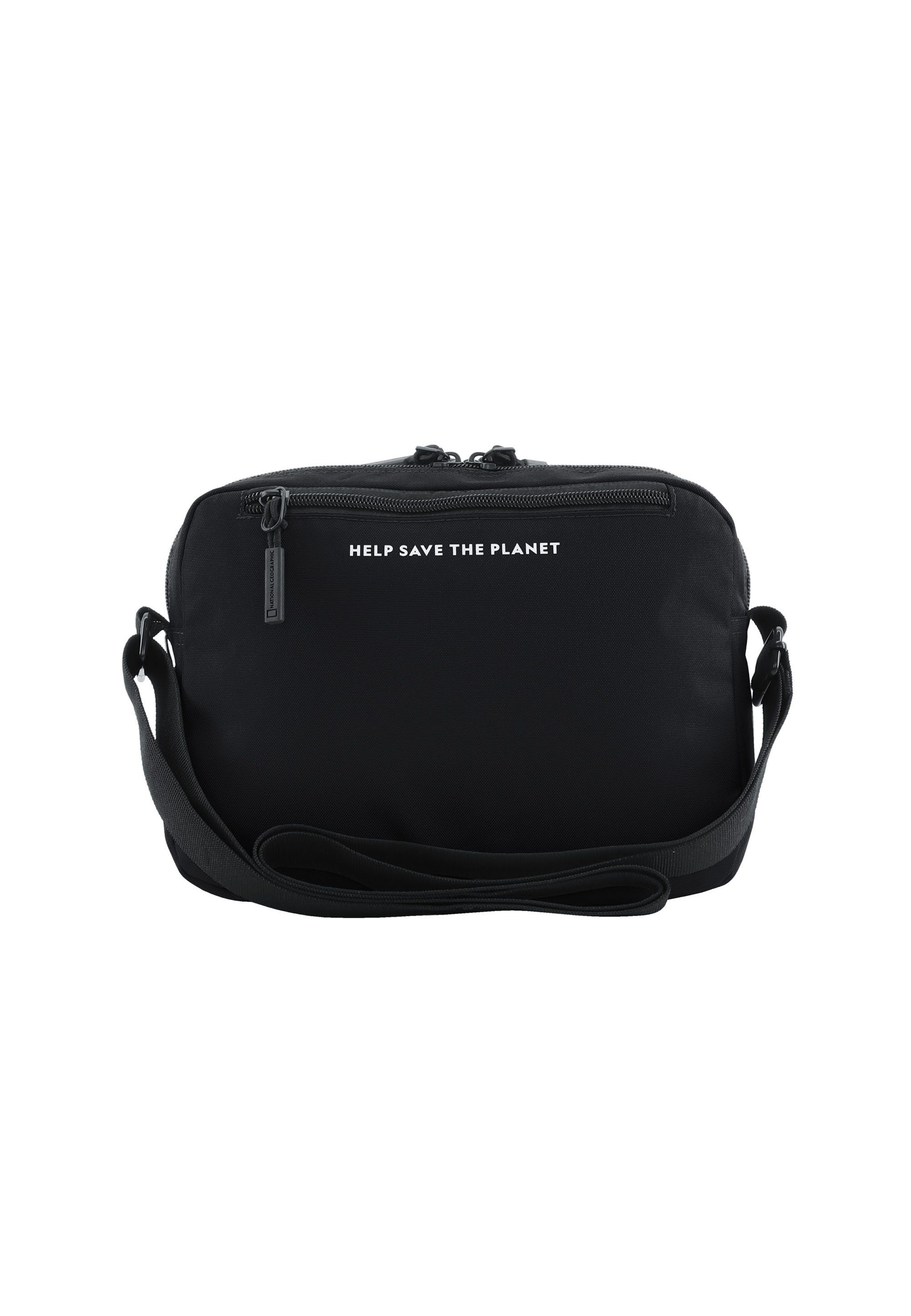 NATIONAL GEOGRAPHIC Schultertasche OCEAN, hergestellt aus recycelten PET-Flaschen
