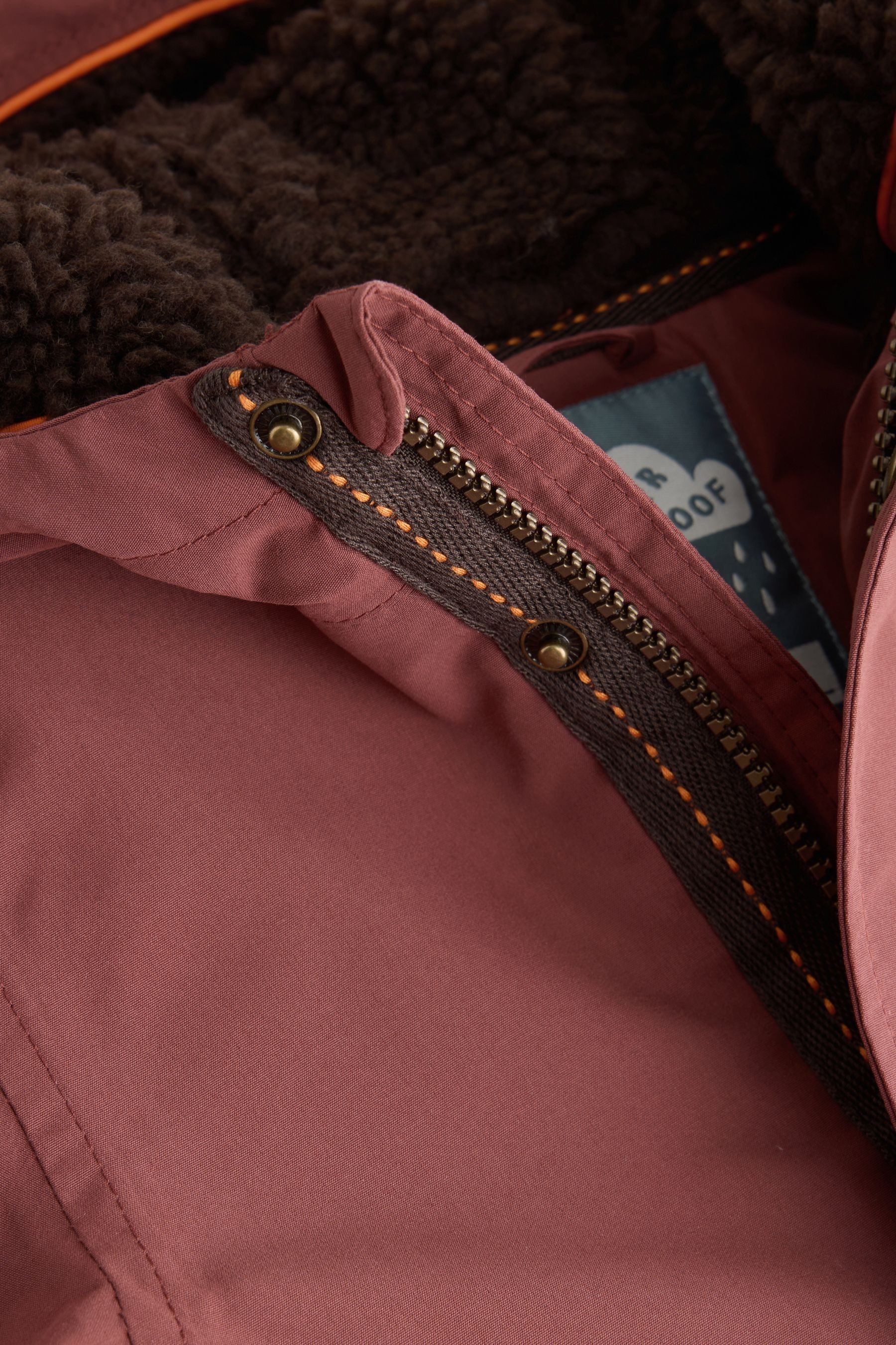 Next Funktionsmantel Wasserdichter Parka mit Borgfutter (1-tlg)