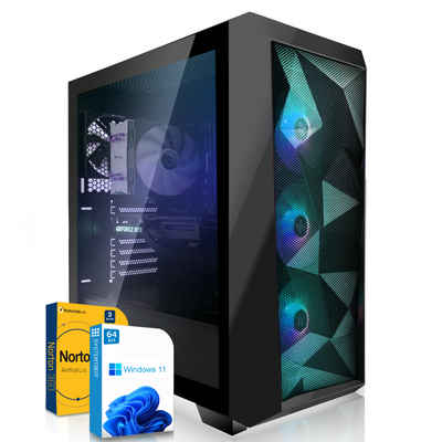 SYSTEMTREFF Gaming-PC (Intel Core i7 10700KF, Nvidia GeForce RTX 3060 12GB GDDR6, 16 GB RAM, Luftkühlung)