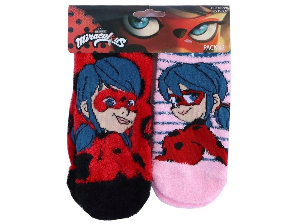 Miraculous - Ladybug ABS-Socken Ladybug - Miraculous Носки Носки со стопперами 2 Paar