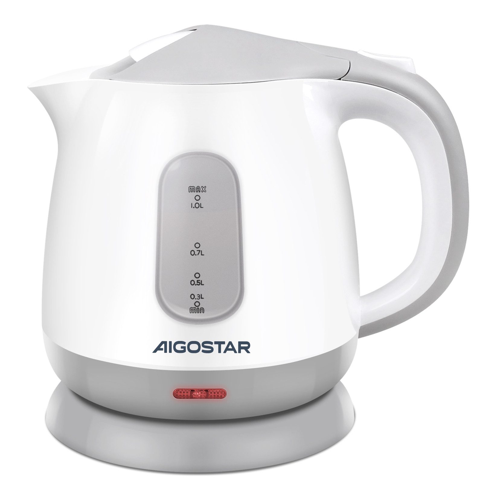 Wasserkocher Mini Wasserkocher Klein 1L, Reisewasserkocher mit Abnehmbarer Filter