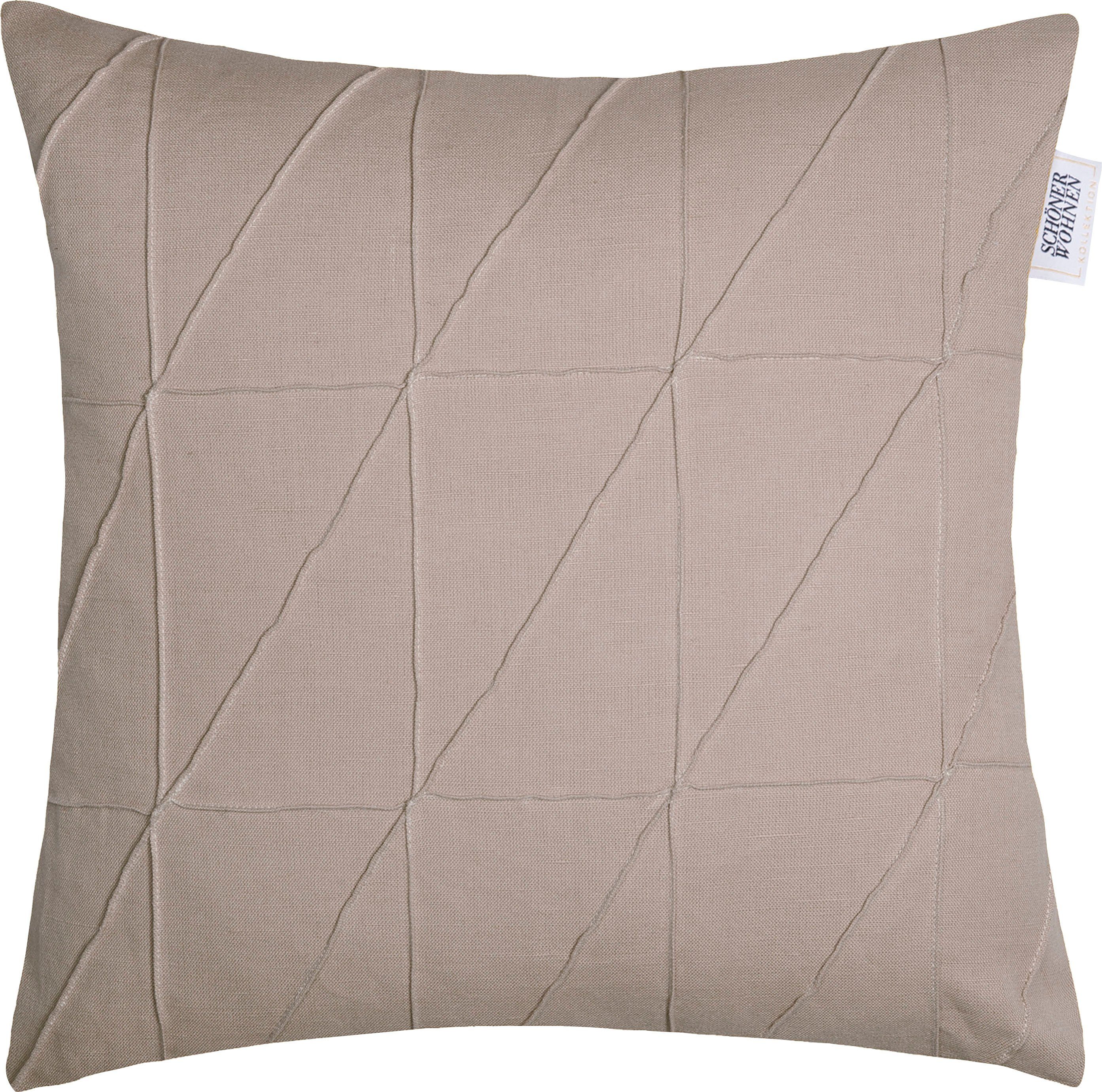 SCHÖNER WOHNEN-Kollektion Dekokissen Across, mit graphischer Ziernaht. Reduzierter Preis € 21,82. Unverbindliche Preisempfehlung € 24,95