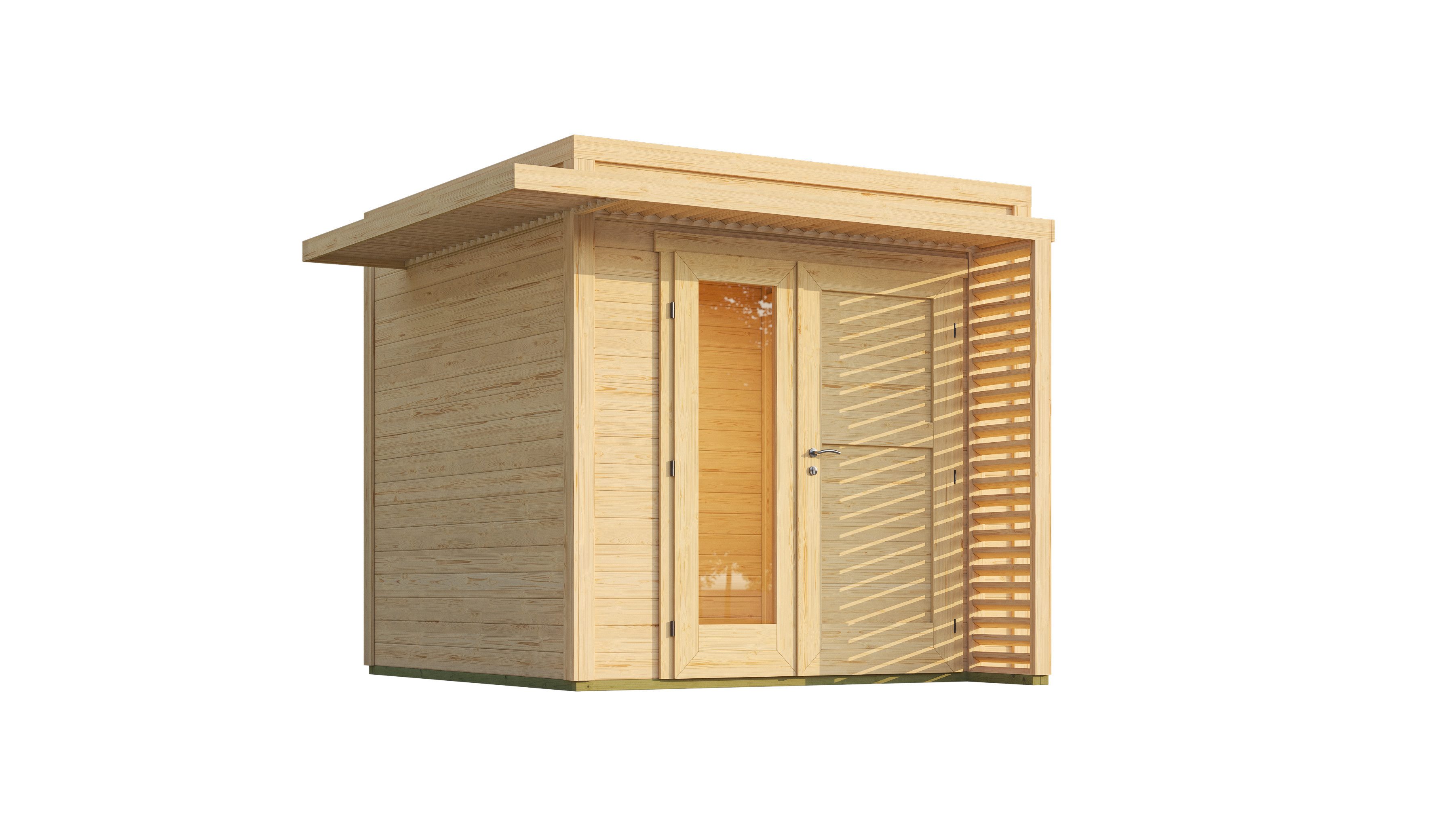 weka Gartenhaus Amberley, BxT: 285x285 cm