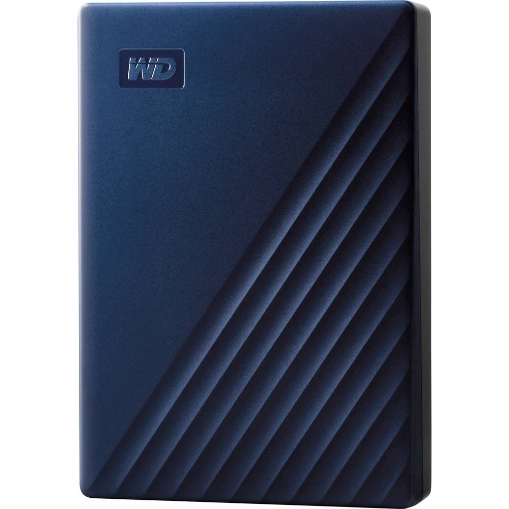 WD My Passport™ for Mac 5TB USB Type™-C WDBA2F0050BBL-WESN HDD-Festplatte, 256-Bit AES Verschlüsselung