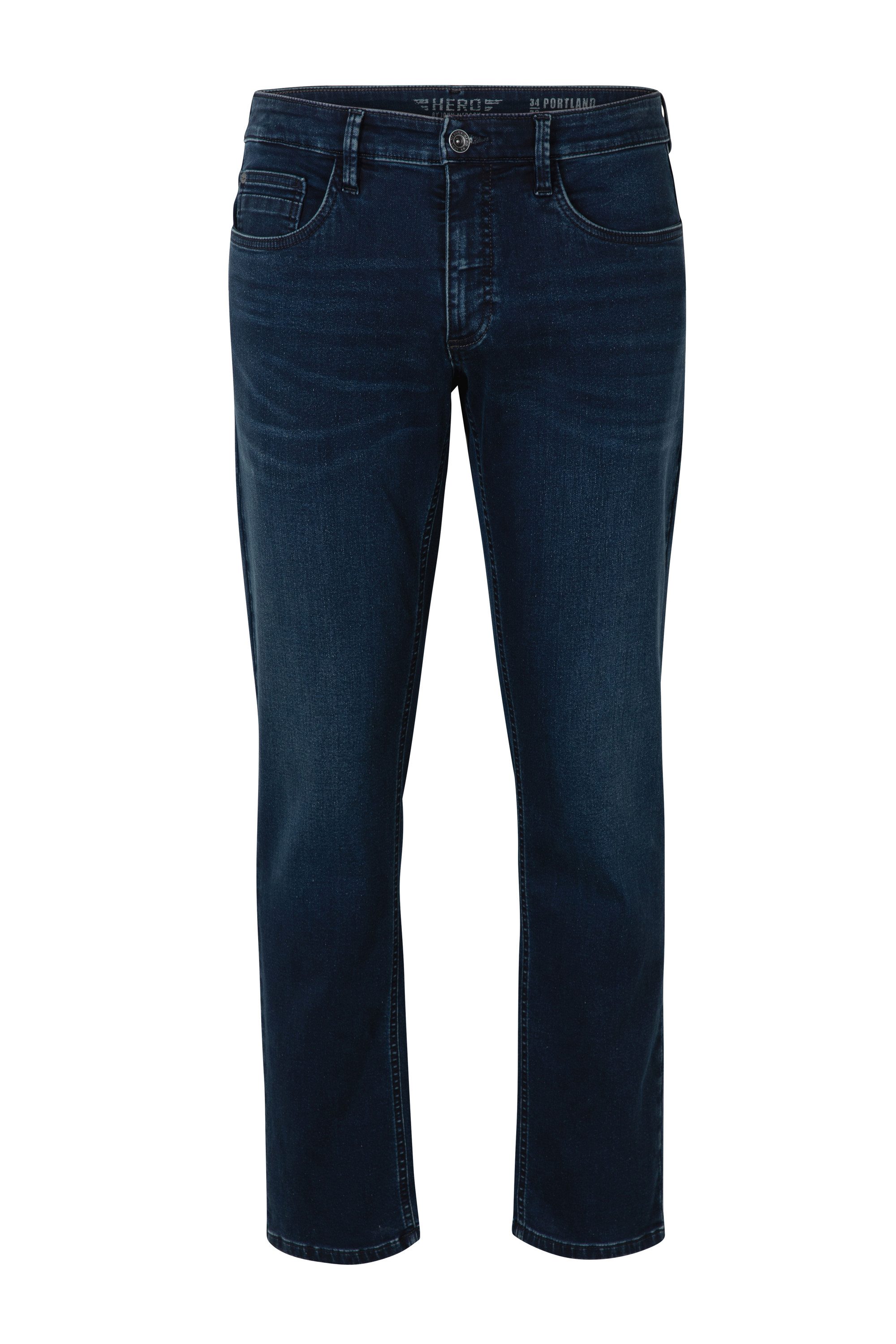 HERO by John Medoox 5-Pocket-Jeans Portland Denim Slim Straight Stretch Jea günstig online kaufen