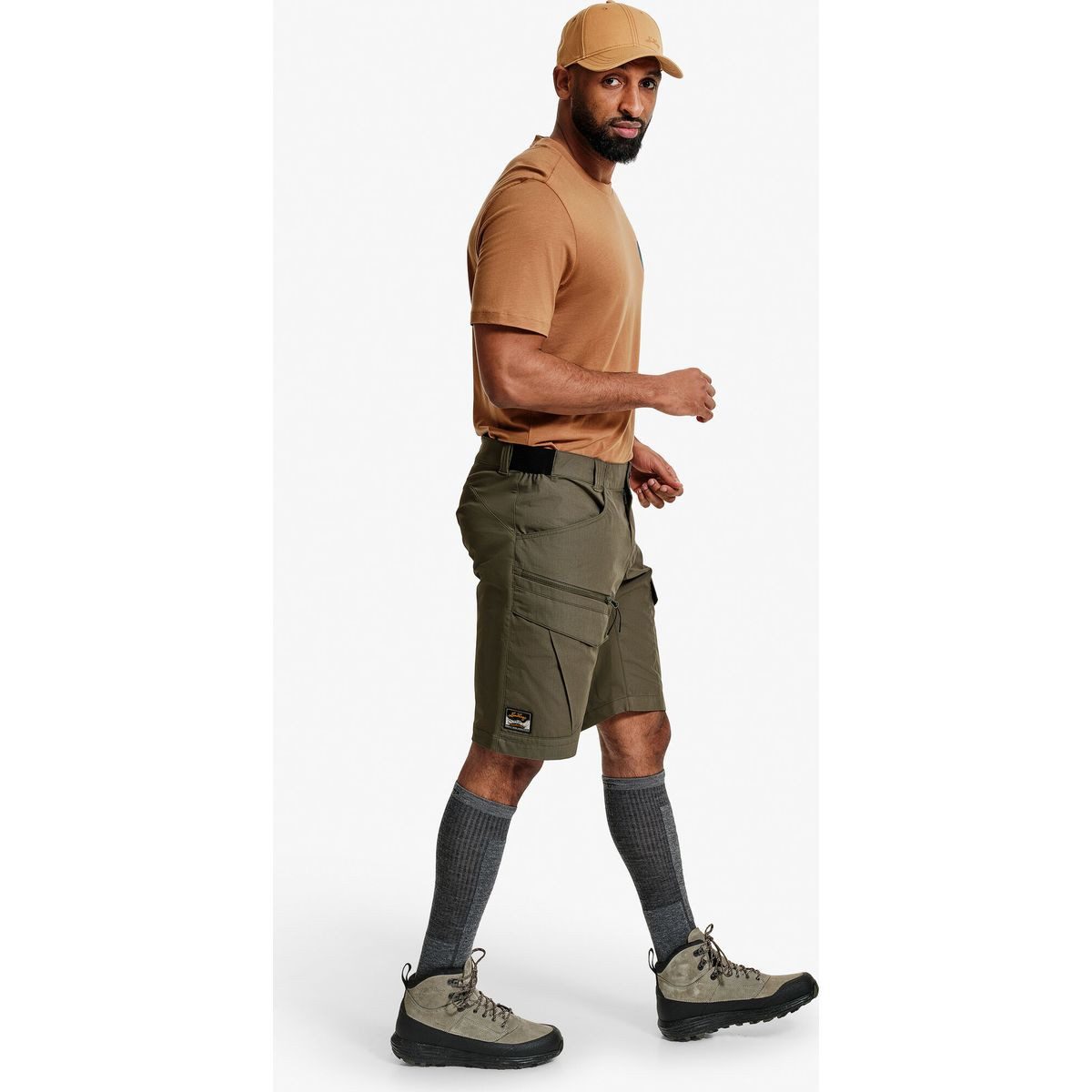 Lundhags Shorts Fulu Cargo Stretch Hybrid Shorts M Vielseitige, wasserabweisende Cargoshorts mit Stretch für Herren