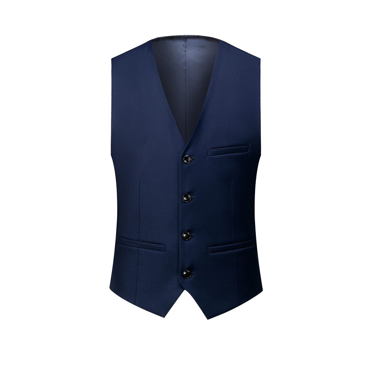 Allthemen Anzug (3 tlg) Herren Slim Fit Hochzeitsanzug komplett eleganter Anzugset