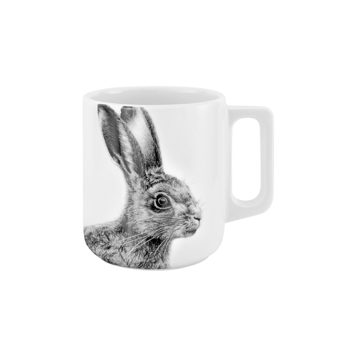 mittelpunkt. Tasse mit Henkel . Hase