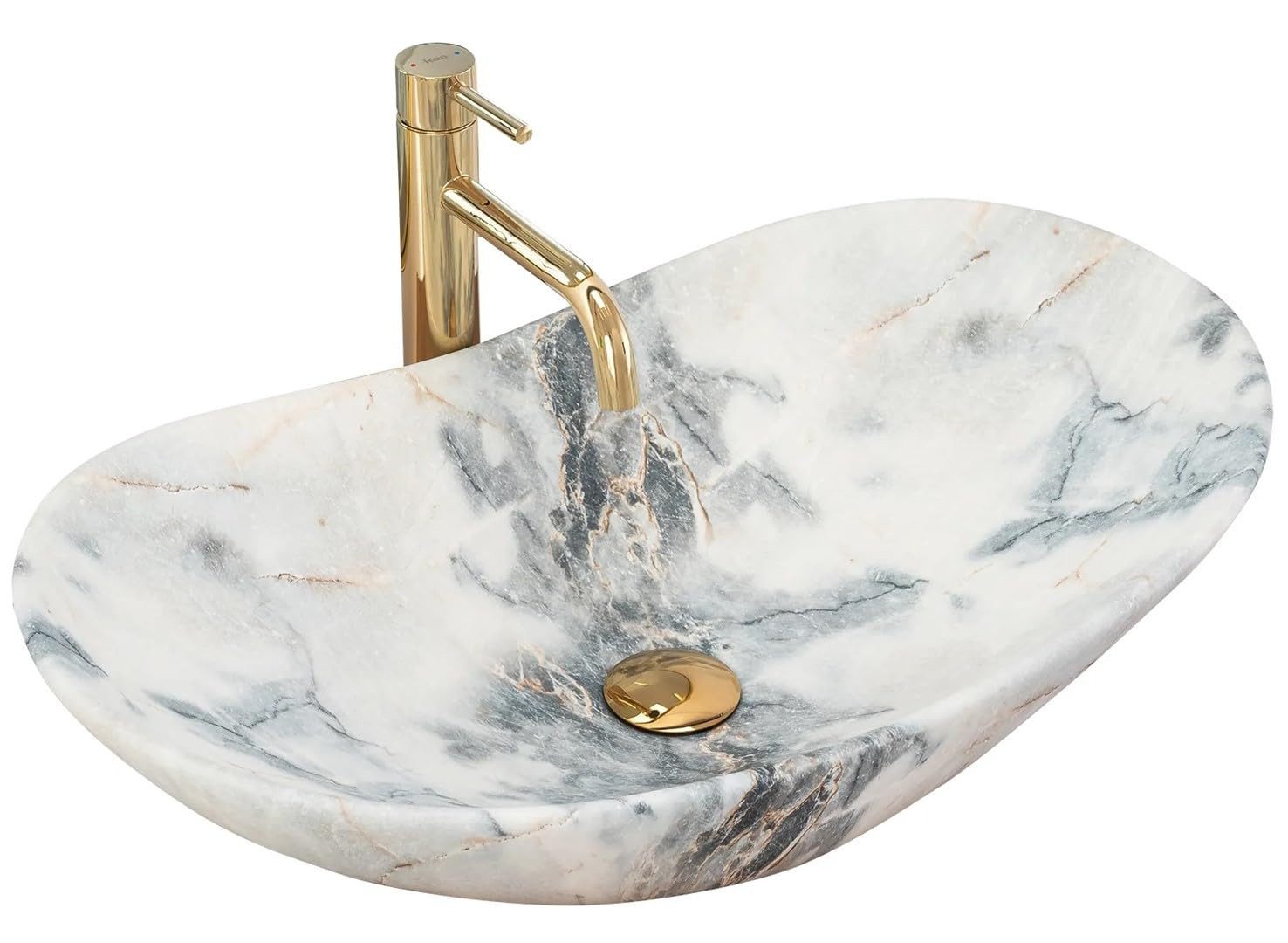 GTM Design Aufsatzwaschbecken ROYAL Modern Waschbecken günstig online kaufen