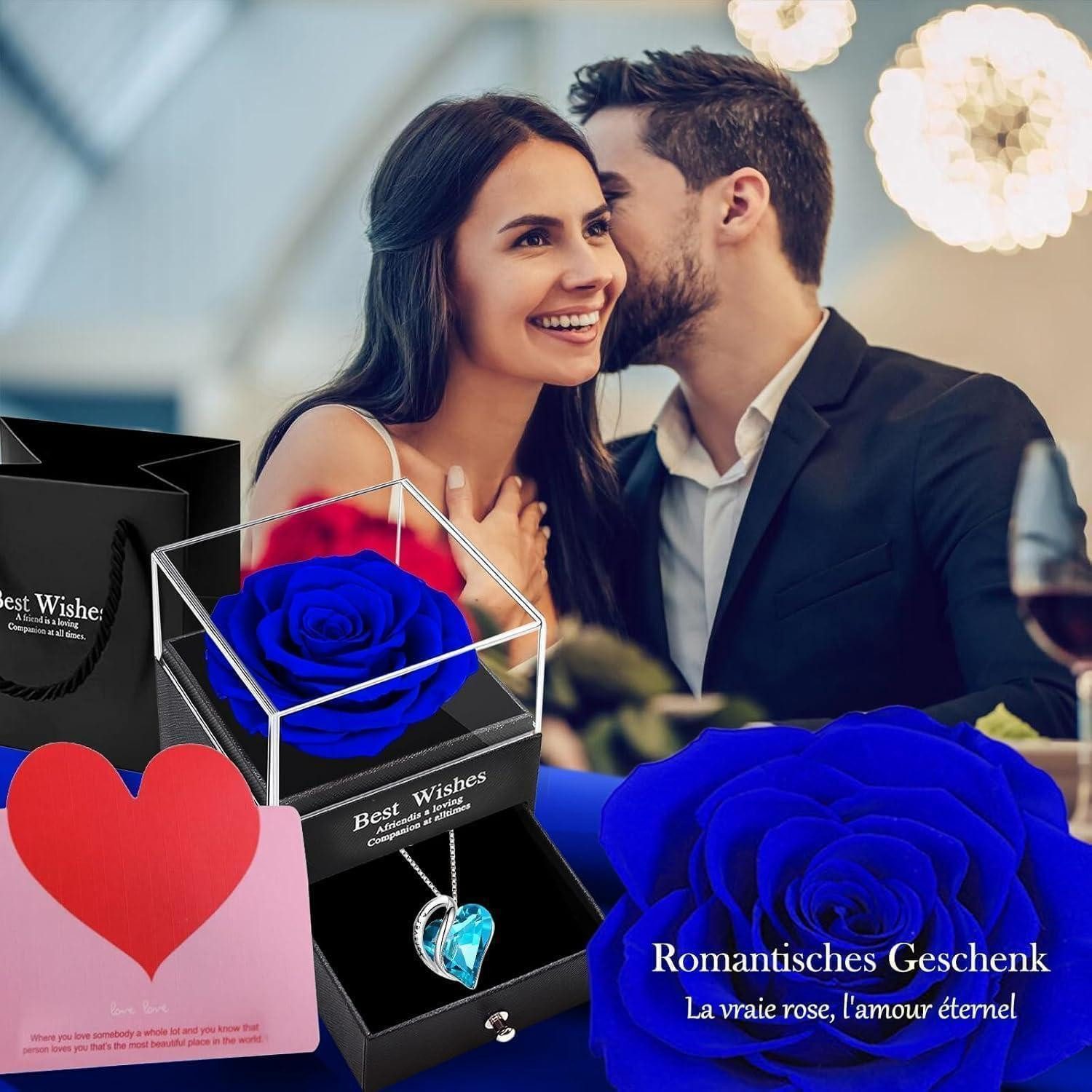 LuxusKollektion Schmuckset Rosebox Ewige Eternal Infinity Rosen Valentinsta günstig online kaufen