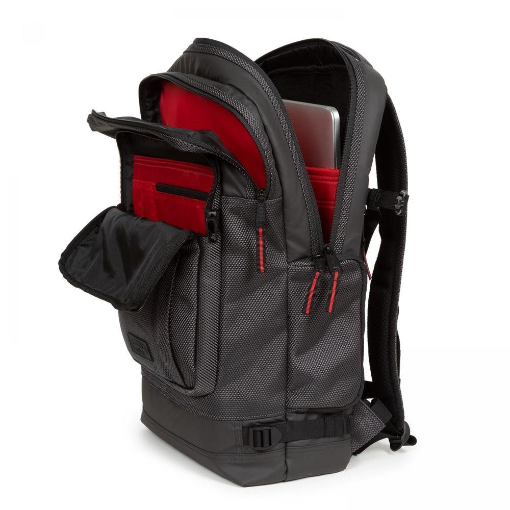 Eastpak Freizeitrucksack Tecum L CNNCT Accent Grey, City Rucksack mit Laptopfach 9,7 Zoll, Reise, Grau
