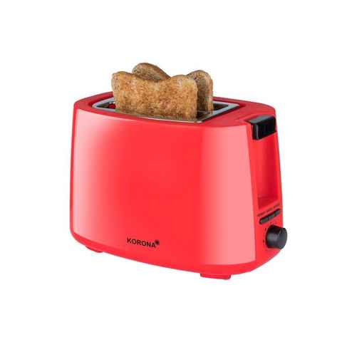 KORONA Toaster 2-Scheiben-Toaster Classic, 2 kurze Schlitze, für 2 Scheiben, 750 W