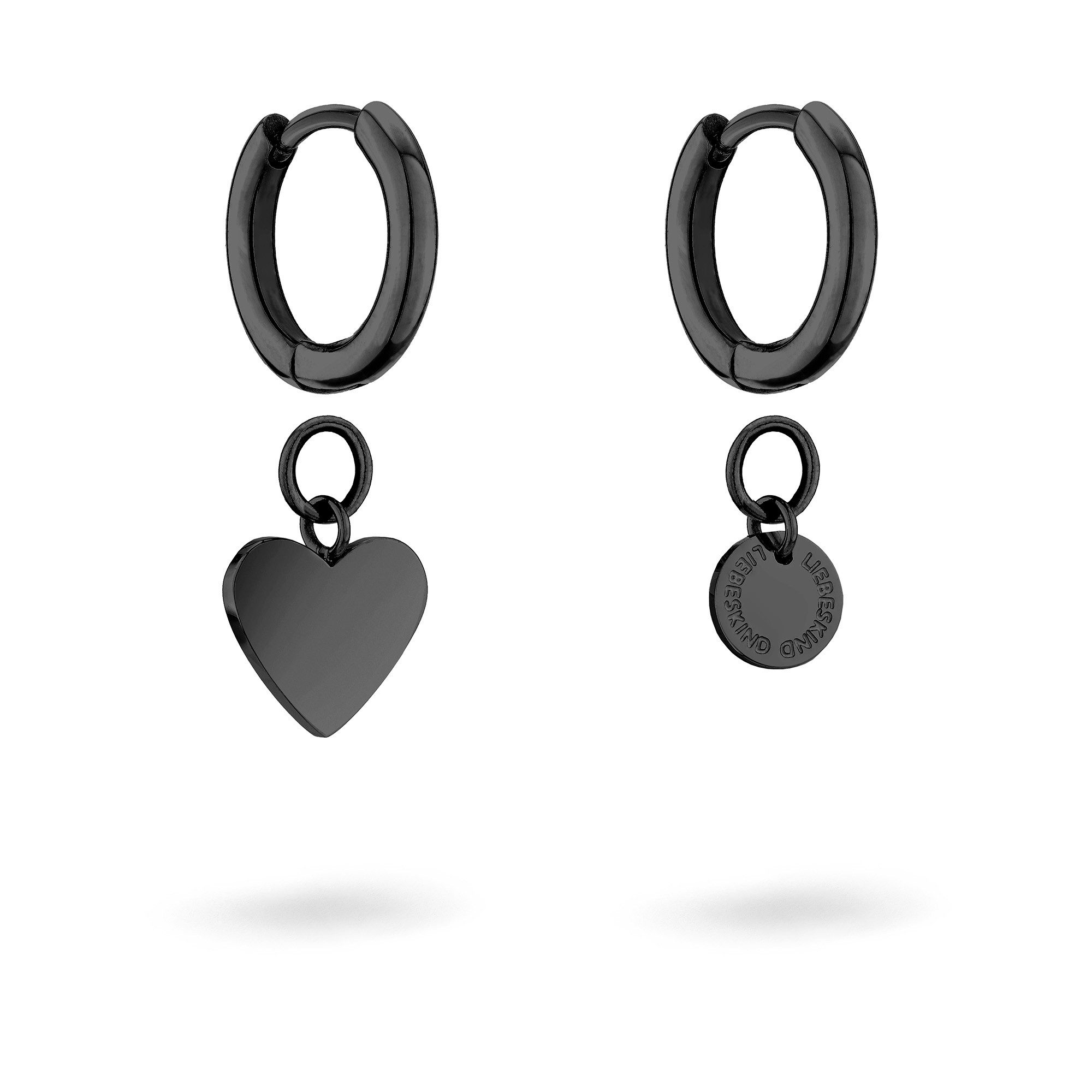Liebeskind Berlin Paar Creolen Schmuck Edelstahl Layered Love
