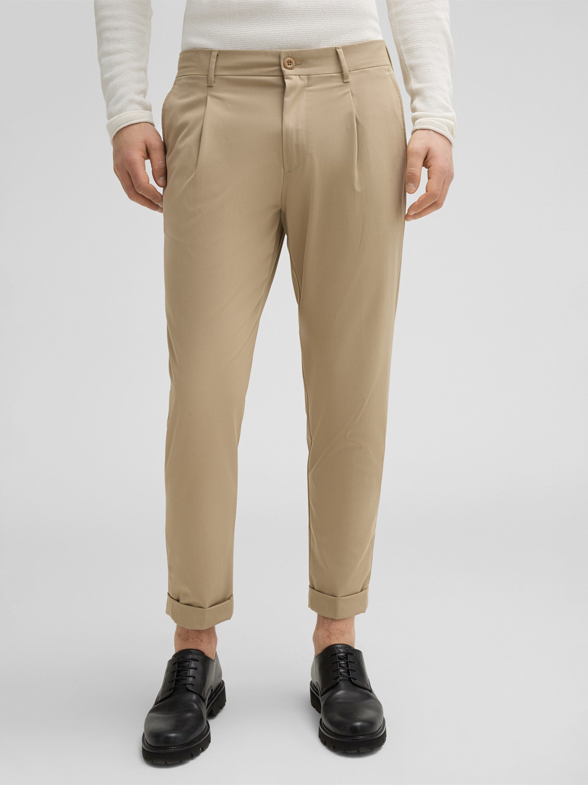 Strellson Bundfaltenhose Louis (1-tlg)