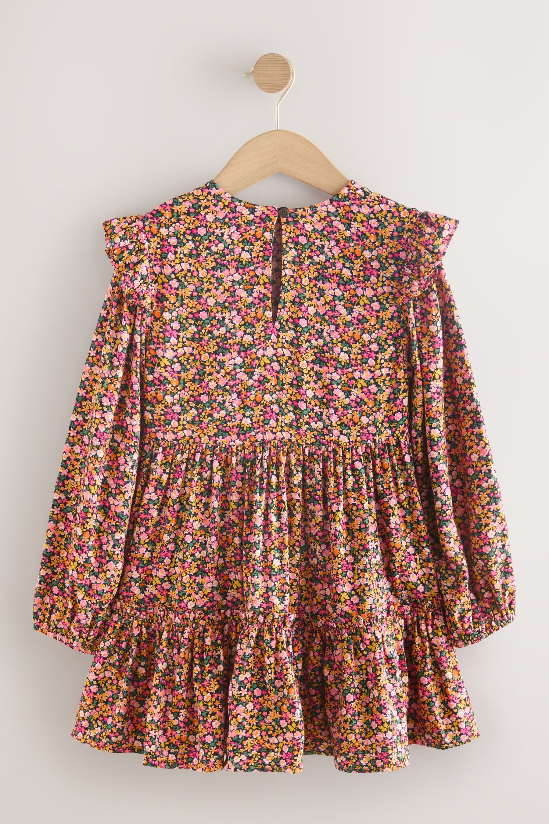 Next Volantkleid Rüschenkleid mit kurzen Ärmeln günstig online kaufen