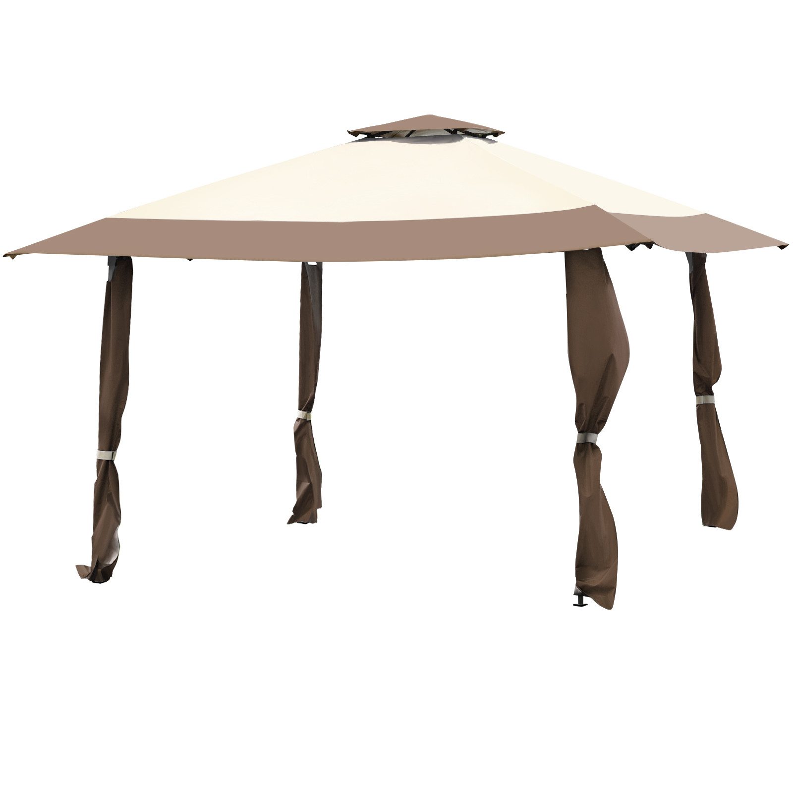 COSTWAY Faltpavillon Doppeldach UVP 50+, Pop-Up günstig online kaufen