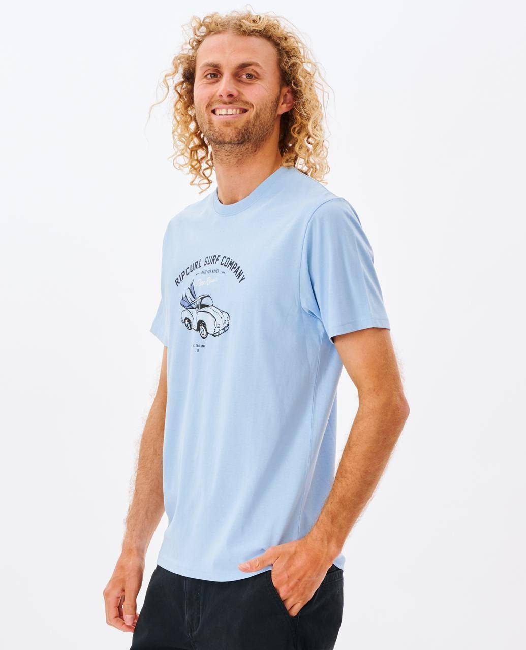 Curl Search T-Shirt Rip Trip Print-Shirt