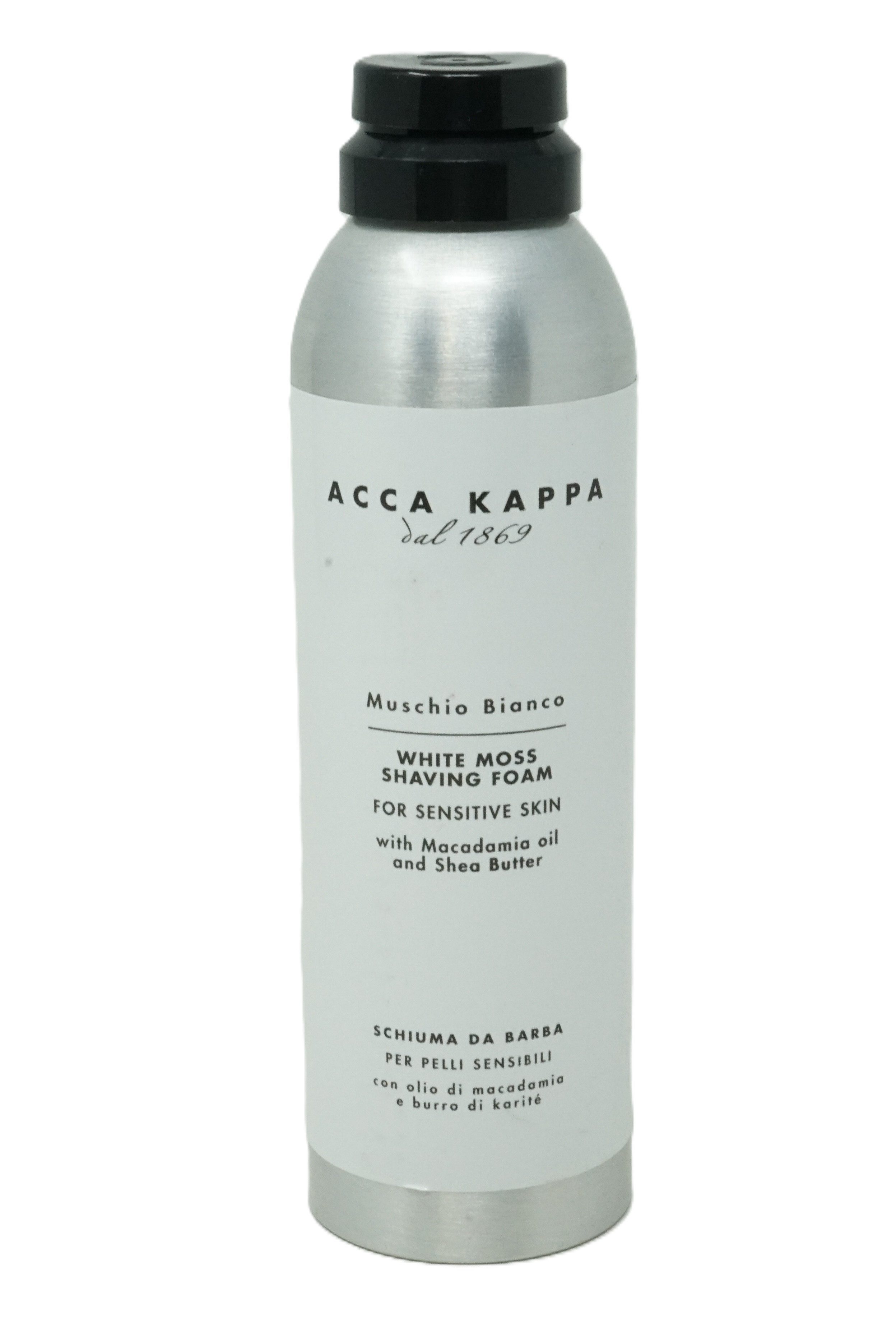 Rasierschaum Acca Kappa Muschio Bianco White Moss Shaving Foam 200 ml