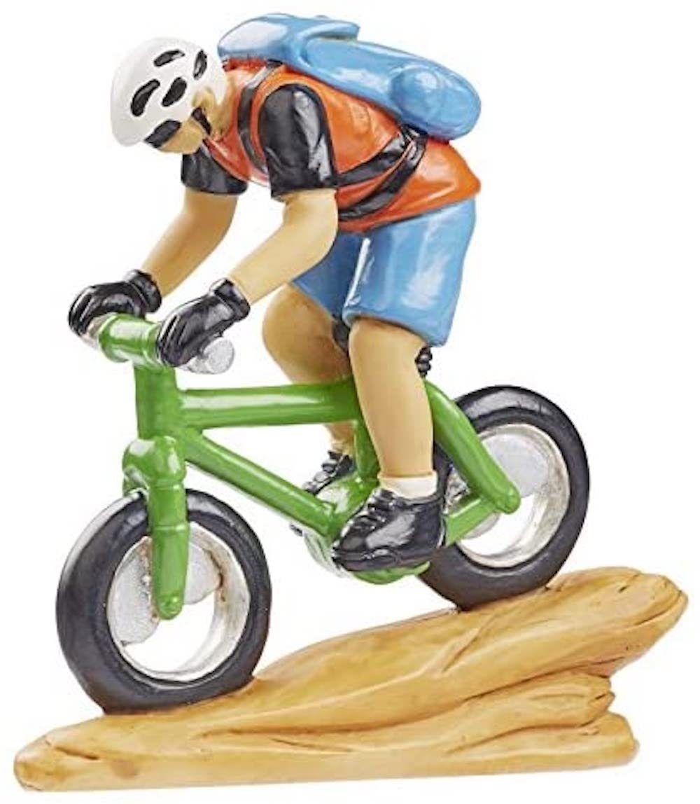 HobbyFun Dekofigur Dekofigur, Biker 9,5 cm, 1 Stück