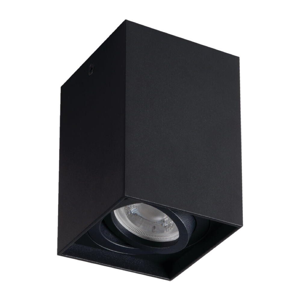 Deckenstrahler Deckenleuchte Gord in Schwarz GU10