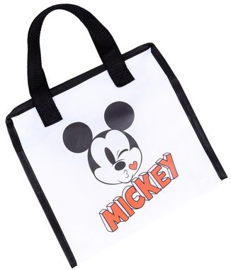 Sarcia.eu Umhängetasche Kleine, weiße Mehrwegtasche/Strandtasche Stofftasche Mickey